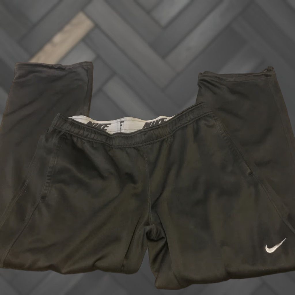 Nike Nike Therma KO knockout fleece pants Mens M Black Straight Pockets Athletic Jogging Sweatpants Style 379431010 Size US 31 - 1 Thumbnail
