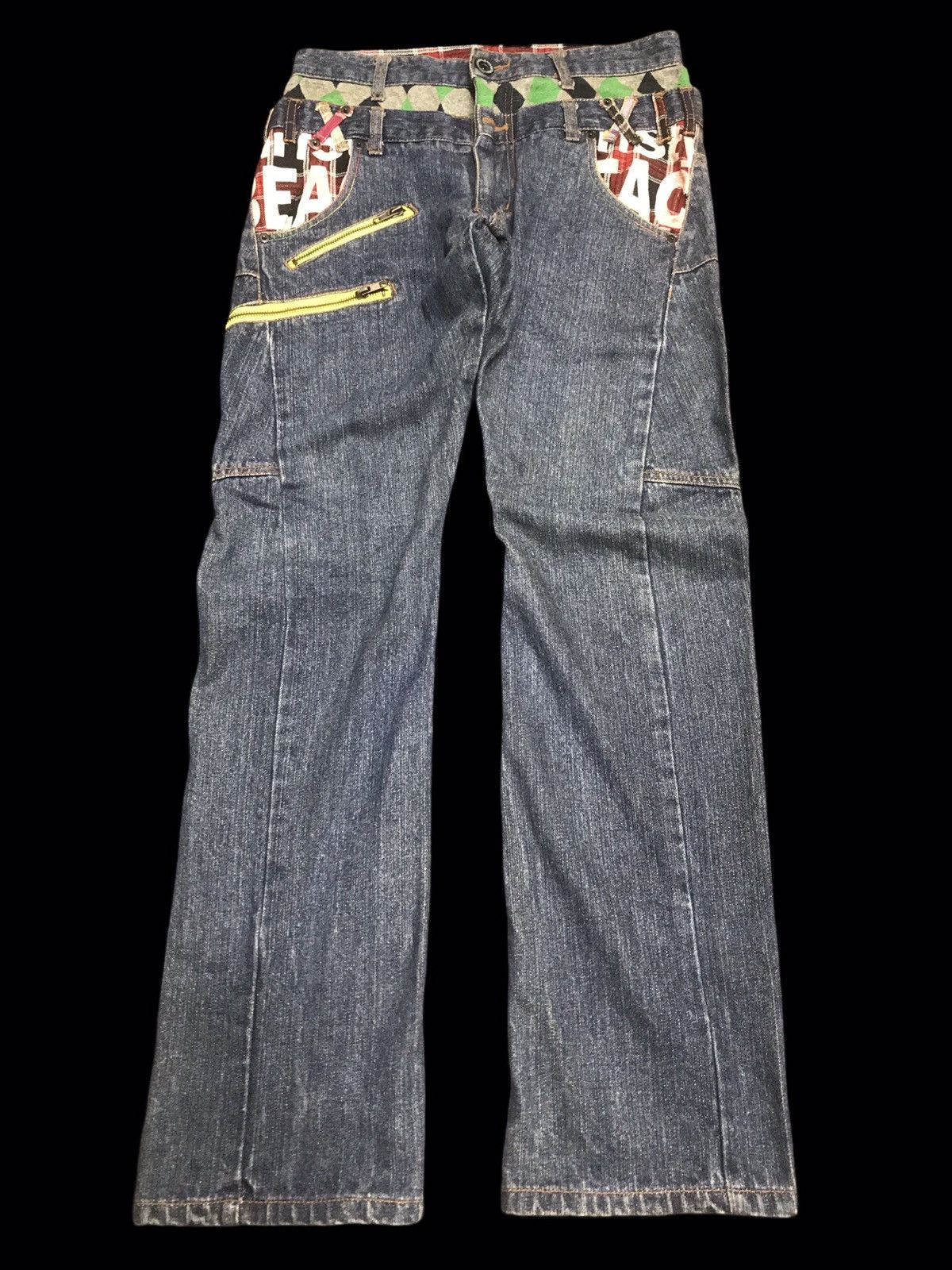 Japanese Brand 💥DOUBLE WAIST💥BS RAW Seditionaries Twisted Leg Denim F84 Size US 30 / EU 46 - 1 Thumbnail