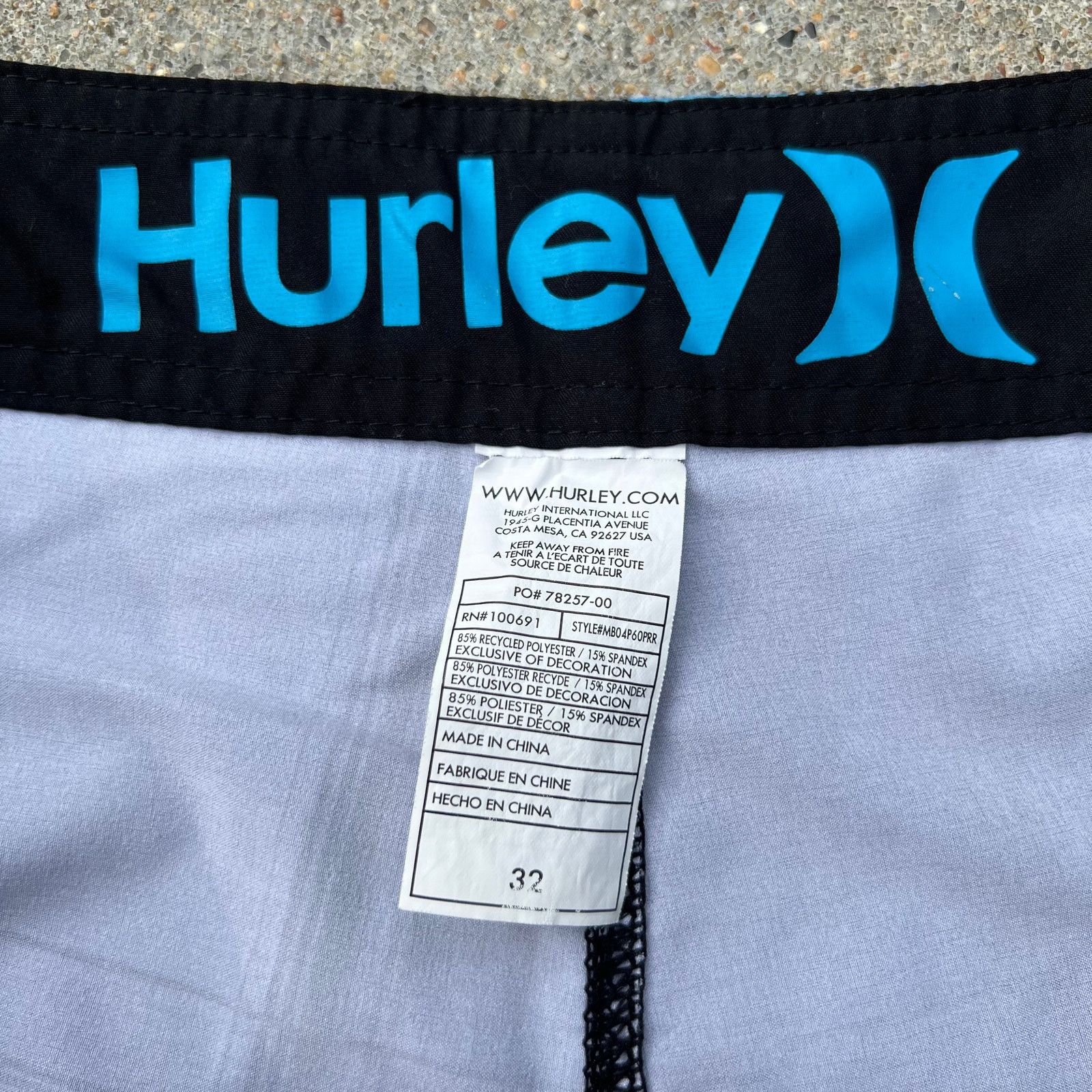 Hurley Hurley Phantom Primary Color Block board shorts swim trunks Size US 32 / EU 48 - 2 Thumbnail