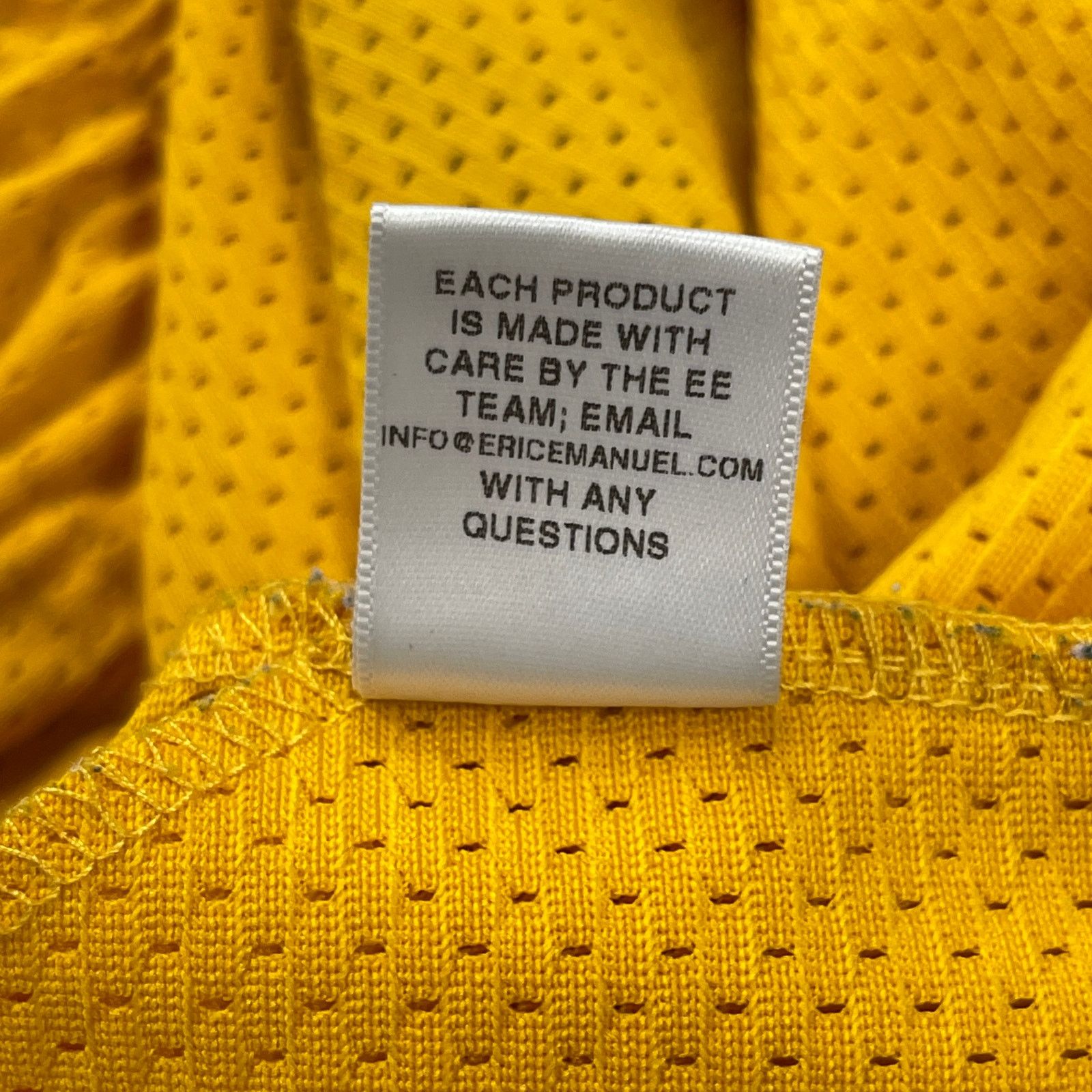 Eric Emanuel Eric Emanuel EE Shorts Gold Yellow size Large L B6 Size US 30 / EU 46 - 8 Thumbnail