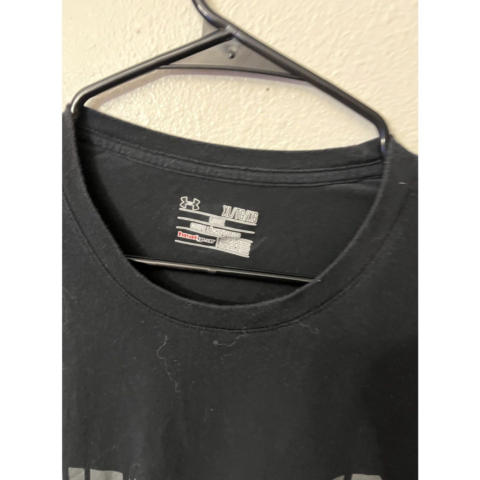 Under Armour VINTAGE Under Armour HeatGear Demand Victory T-Shirt Men XL Black Loose Fit - Sportswear Shirt Modern Era Size US XL / EU 56 / 4 - 3 Thumbnail