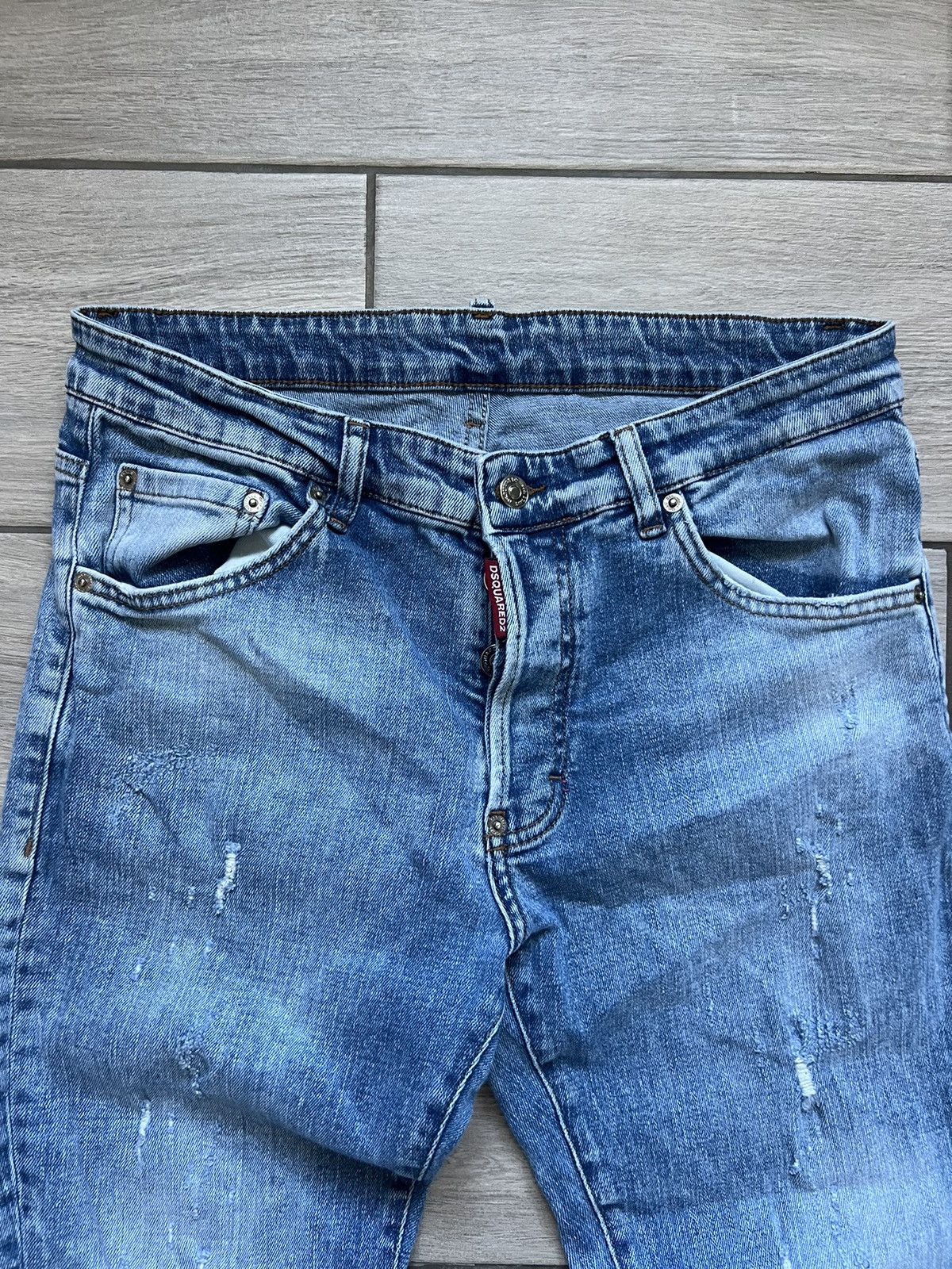 Dsquared2 Dsquared2 Jeans Men 48 Distressed Avant Garde Denim Size US 32 / EU 48 - 5 Thumbnail