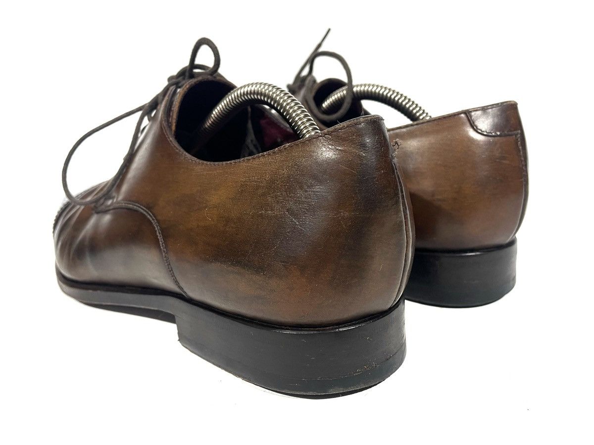 Canali × Vintage Canali Vintage Leather Mens Classic Formal Gradient Shoes 42 Size US 9 / EU 42 - 6 Thumbnail