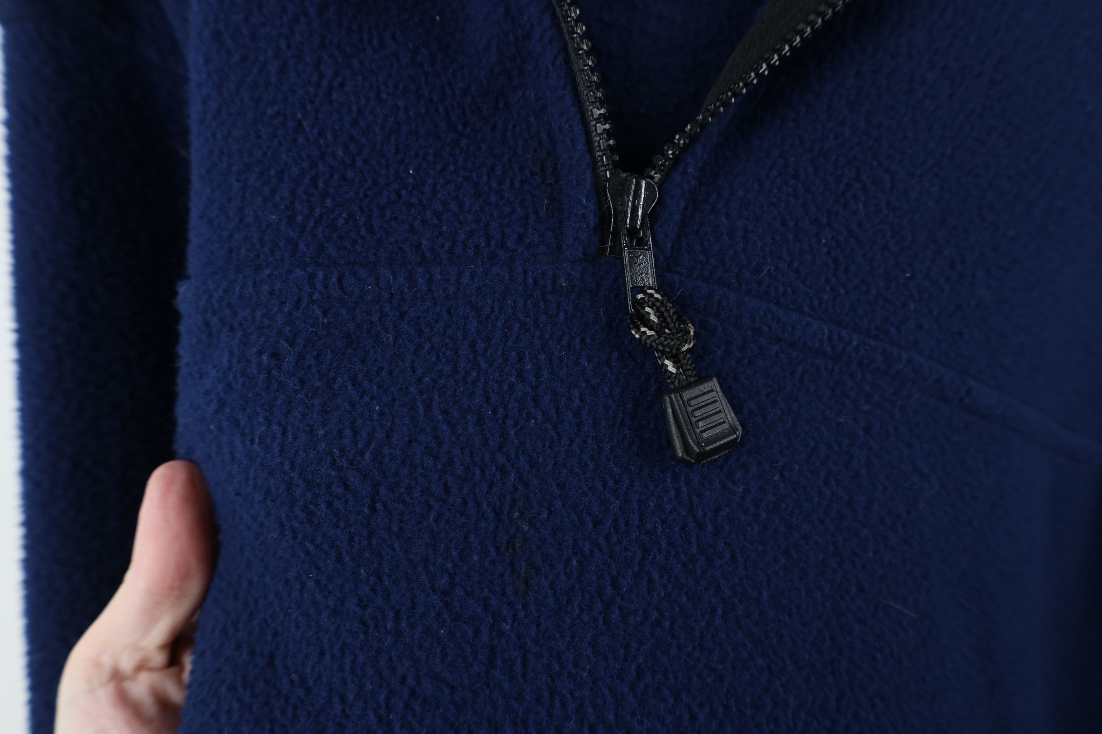 Vintage Vintage 90s Master Card Credit Card Half Zip Fleece Sweater Size US L / EU 52-54 / 3 - 5 Thumbnail