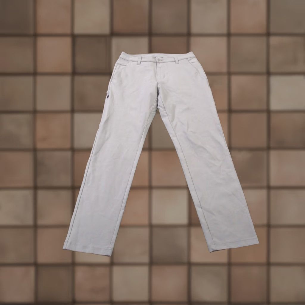 Vintage BYLT Pants Mens 31 Gray Chino Everyday Pant 2.0 Slim Straight Stretch Size US 31 - 1 Thumbnail