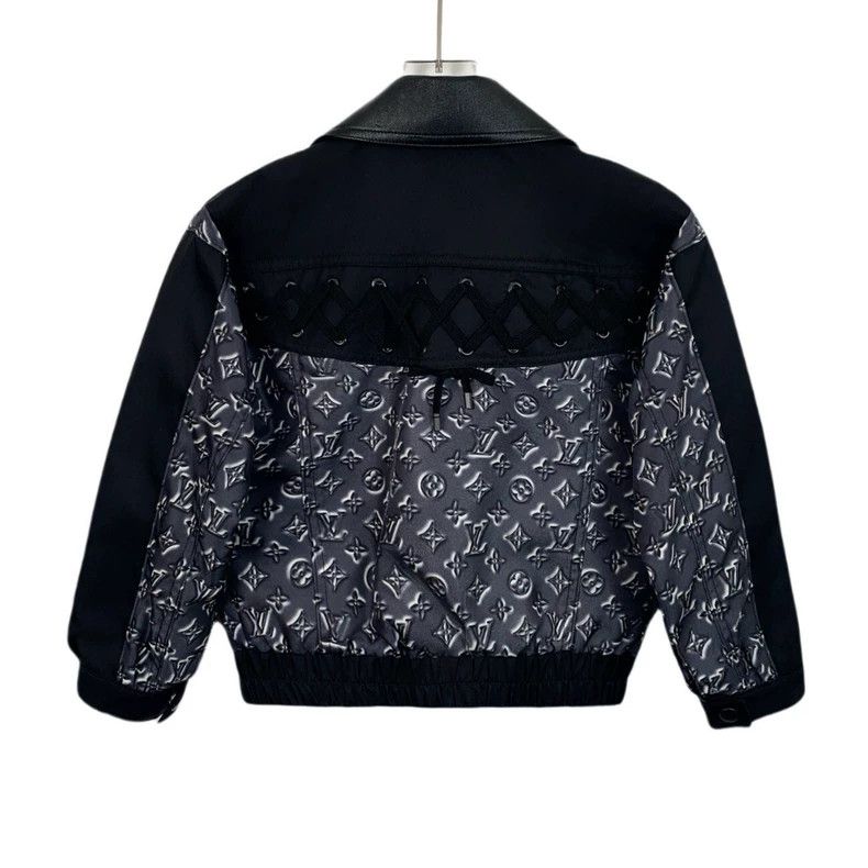 Louis Vuitton Louis Vuitton Color-block logo full print lapel long-sleev Size XXS / US 00 / IT 34 - 2 Thumbnail