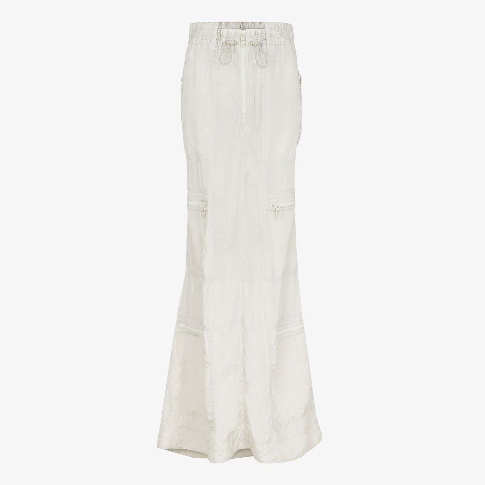 Fendi o1loc1c0824 Skirt in White Size 34" / US 12 / IT 48 - 1 Thumbnail