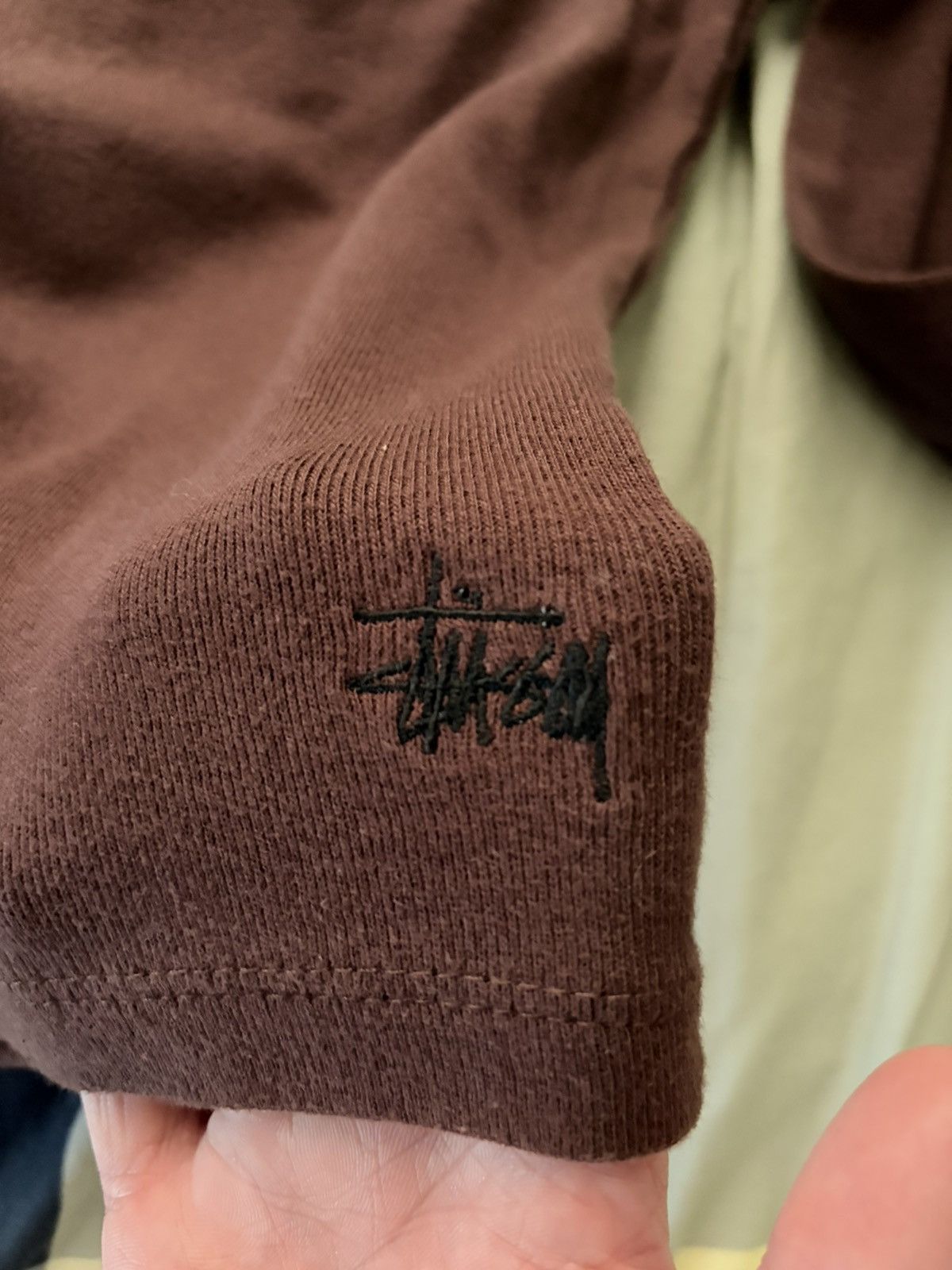 Stussy Vintage Stussy 90s Baby Rib Cardigan Size L / US 10 / IT 46 - 6 Thumbnail