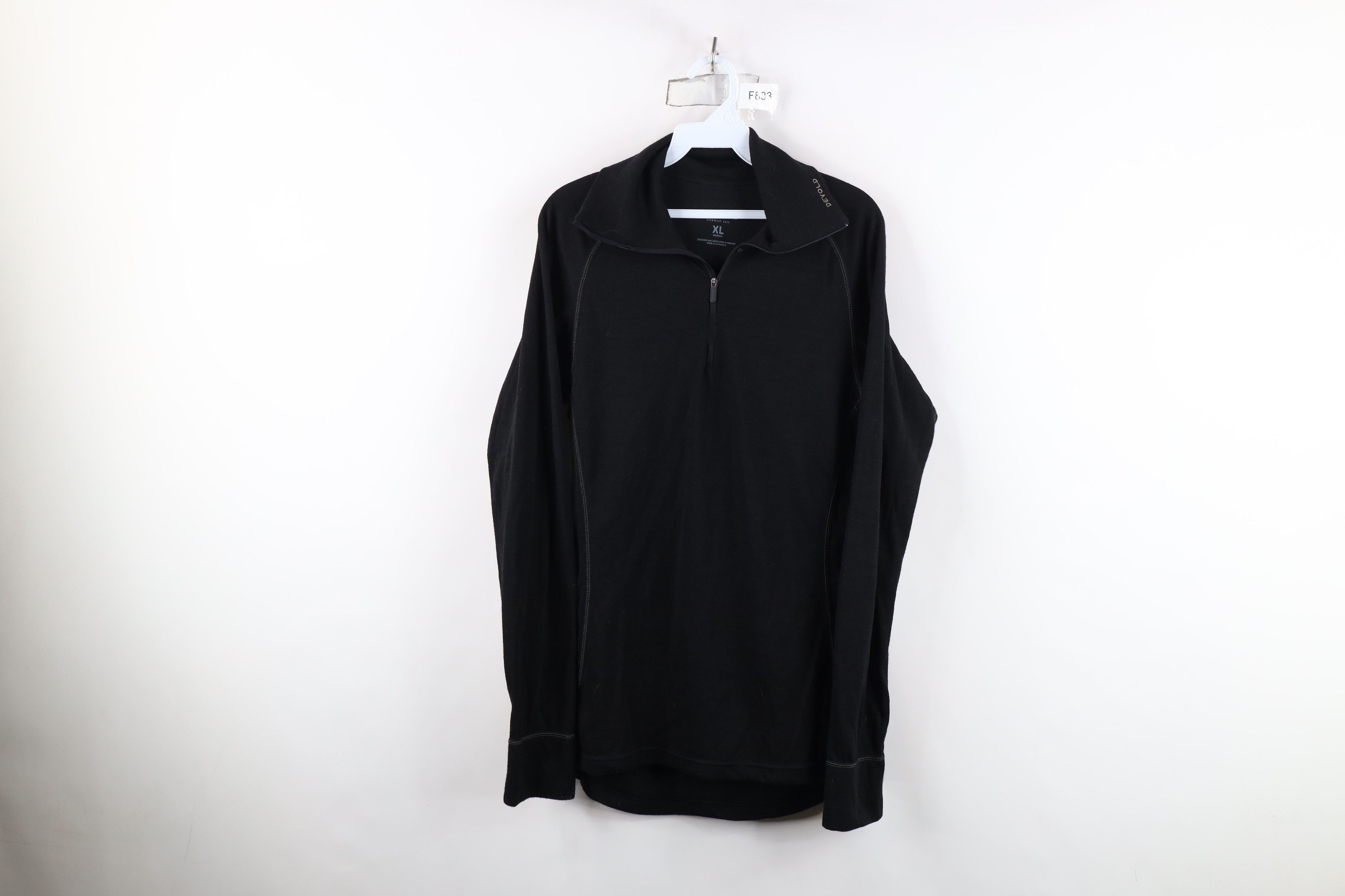 Vintage Devold Norway Merino Wool Knit Half Zip Pullover Sweater Size XL / US 12-14 / IT 48-50 - 1 Thumbnail