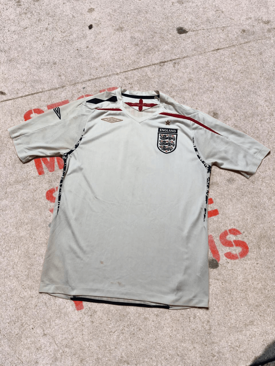 Umbro England Away Football Shirt Umbro Soccer Jersey Size M Size US M / EU 48-50 / 2 - 1 Thumbnail