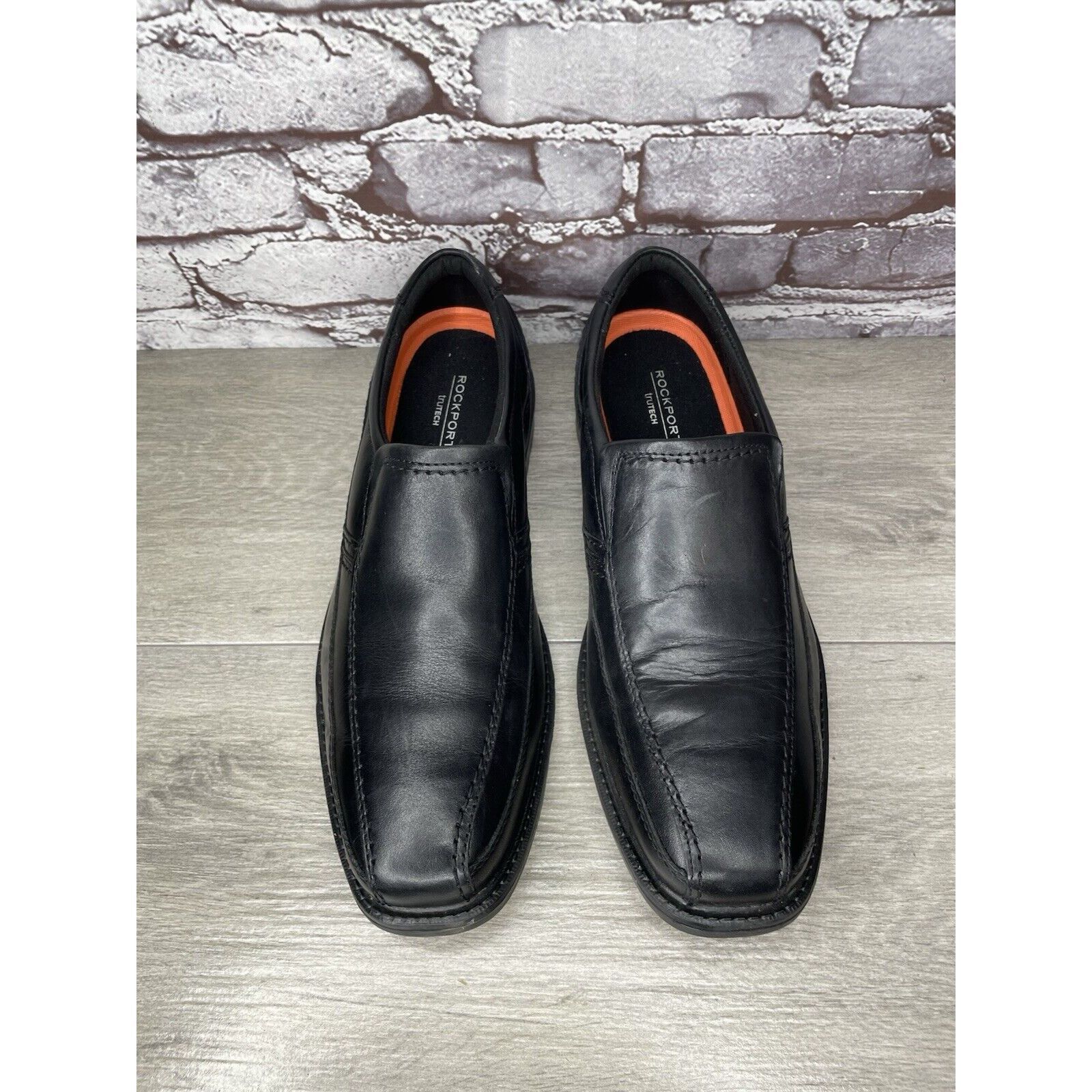 Rockport Rockport Trutech A13019 Black Leather Casual Comfort Loafers Size US 10.5 / EU 43-44 - 10 Thumbnail
