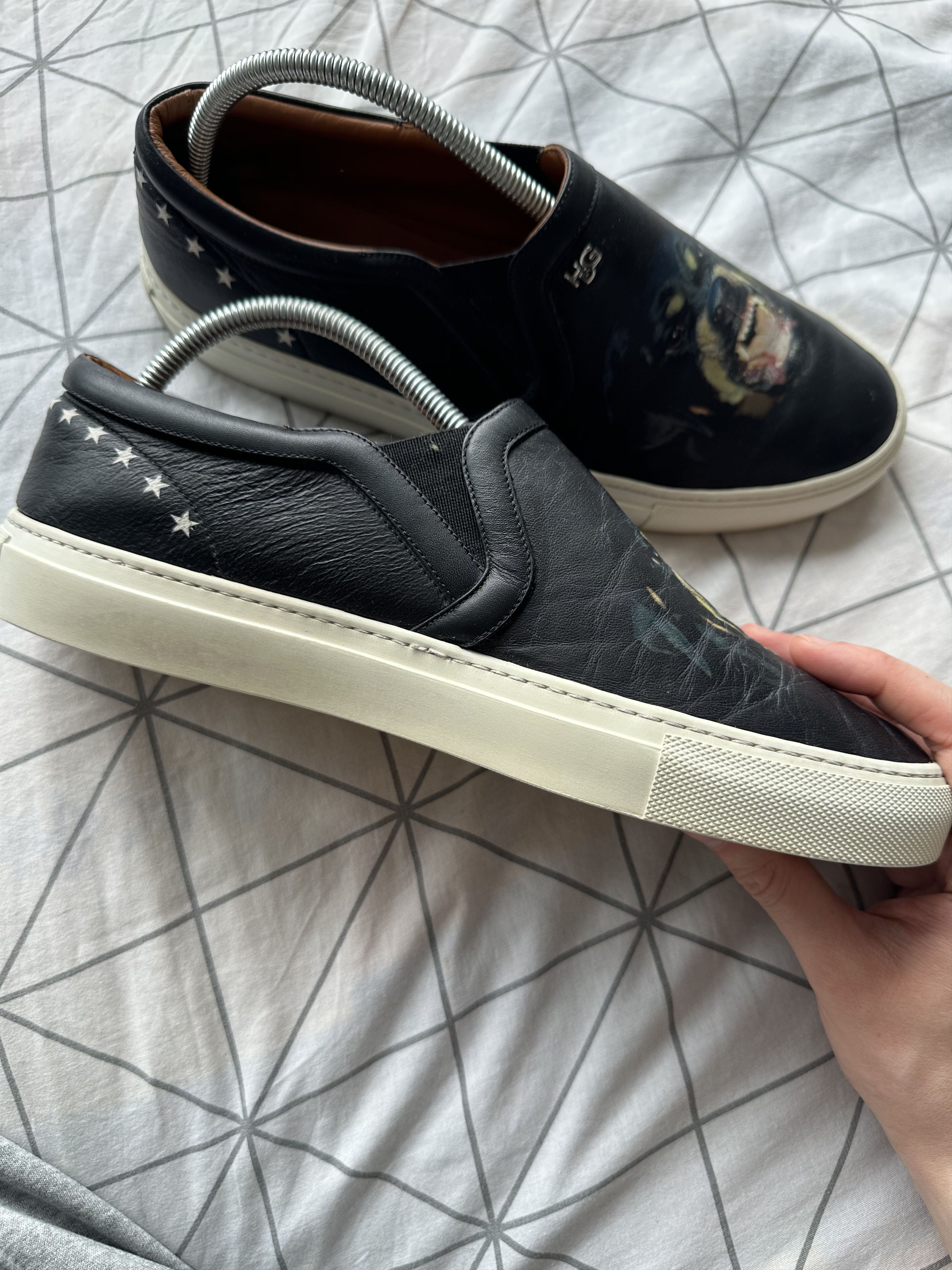 Givenchy SS13 Givenchy Rottweiler Leather Slip Ons by Riccardo Tisci Size US 9 / EU 42 - 9 Thumbnail
