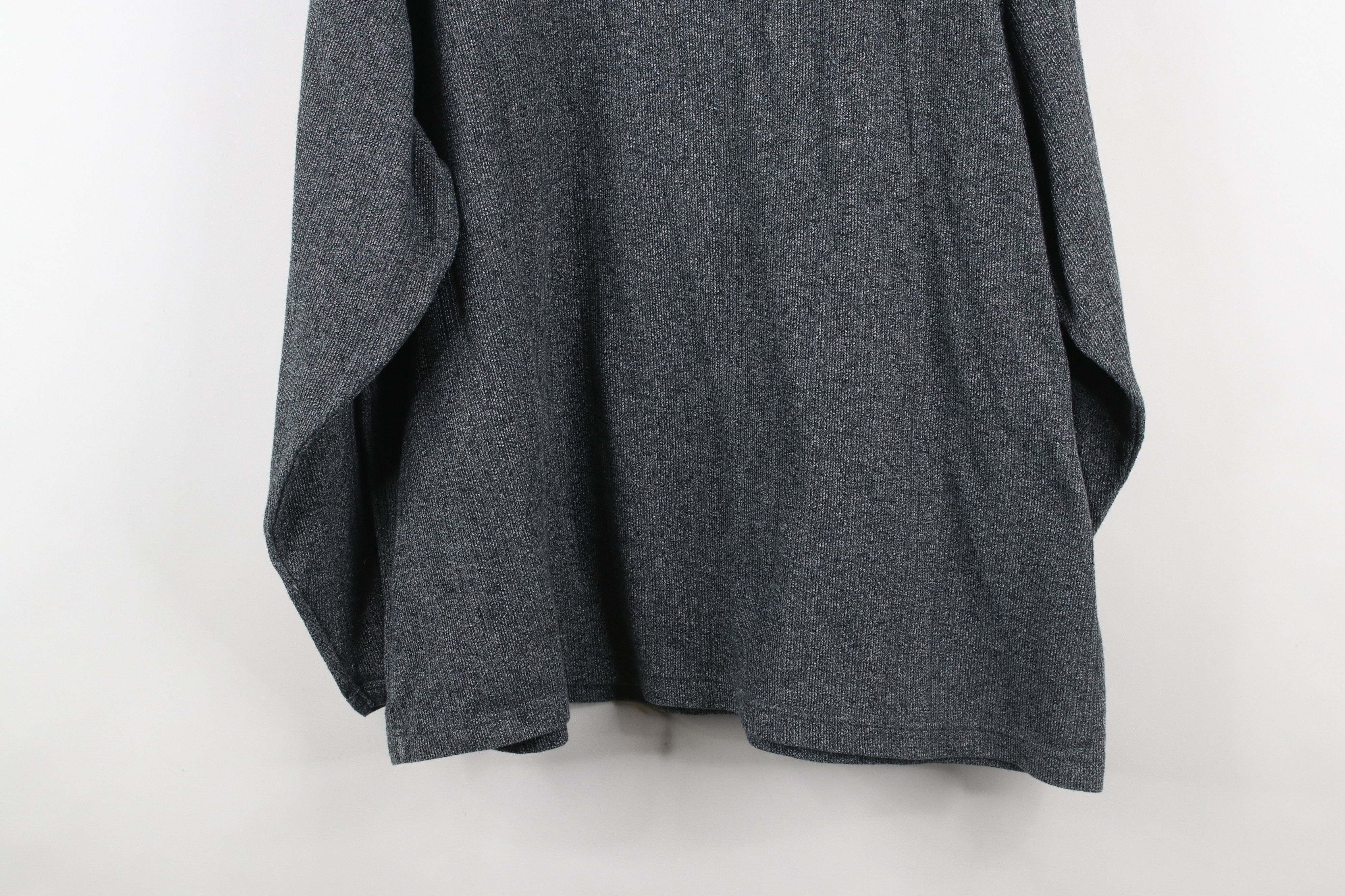 Vintage Vintage 90s Y2K Streetwear Ribbed Knit Long Sleeve T-Shirt Size US XXL / EU 58 / 5 - 9 Thumbnail