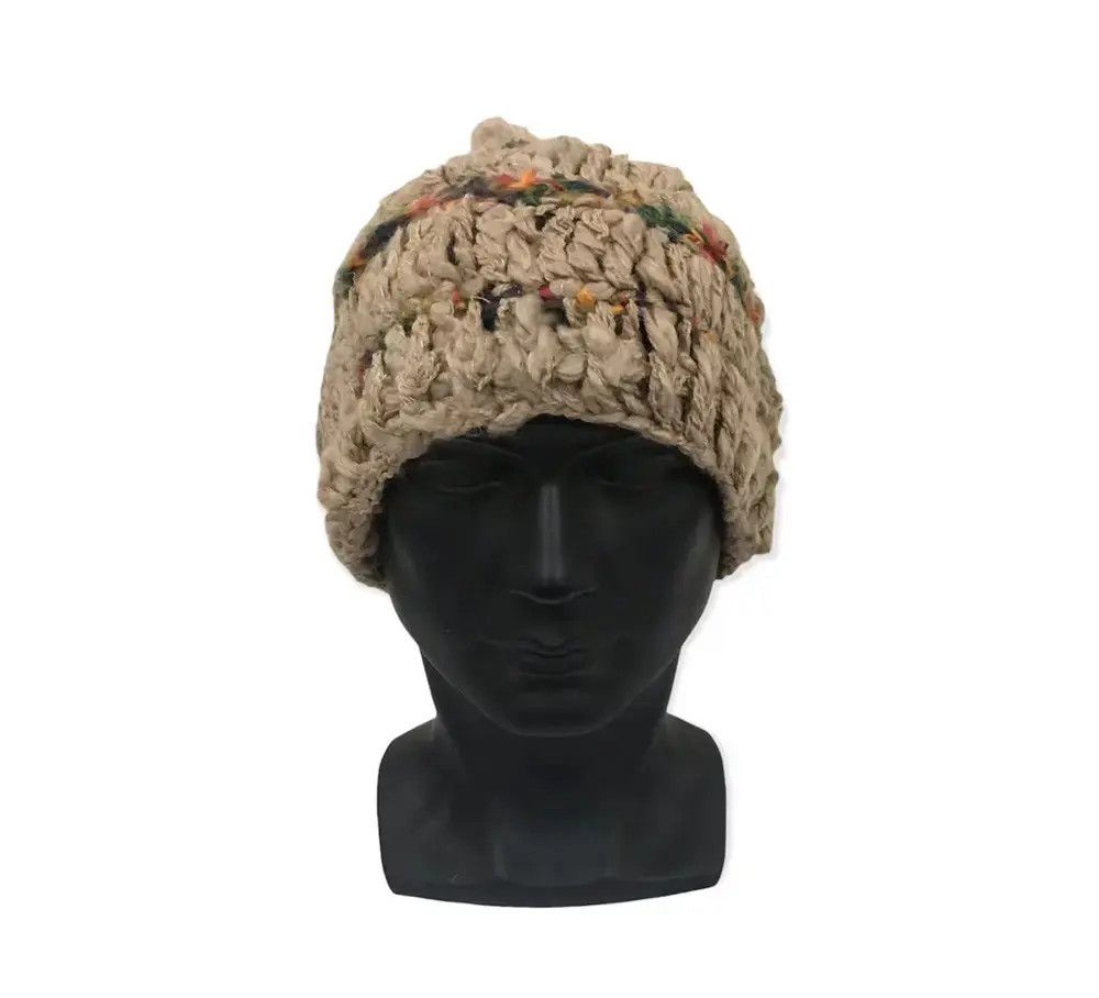 Japanese Brand Titicaca Knit Beanie Hat Size ONE SIZE - 2 Thumbnail