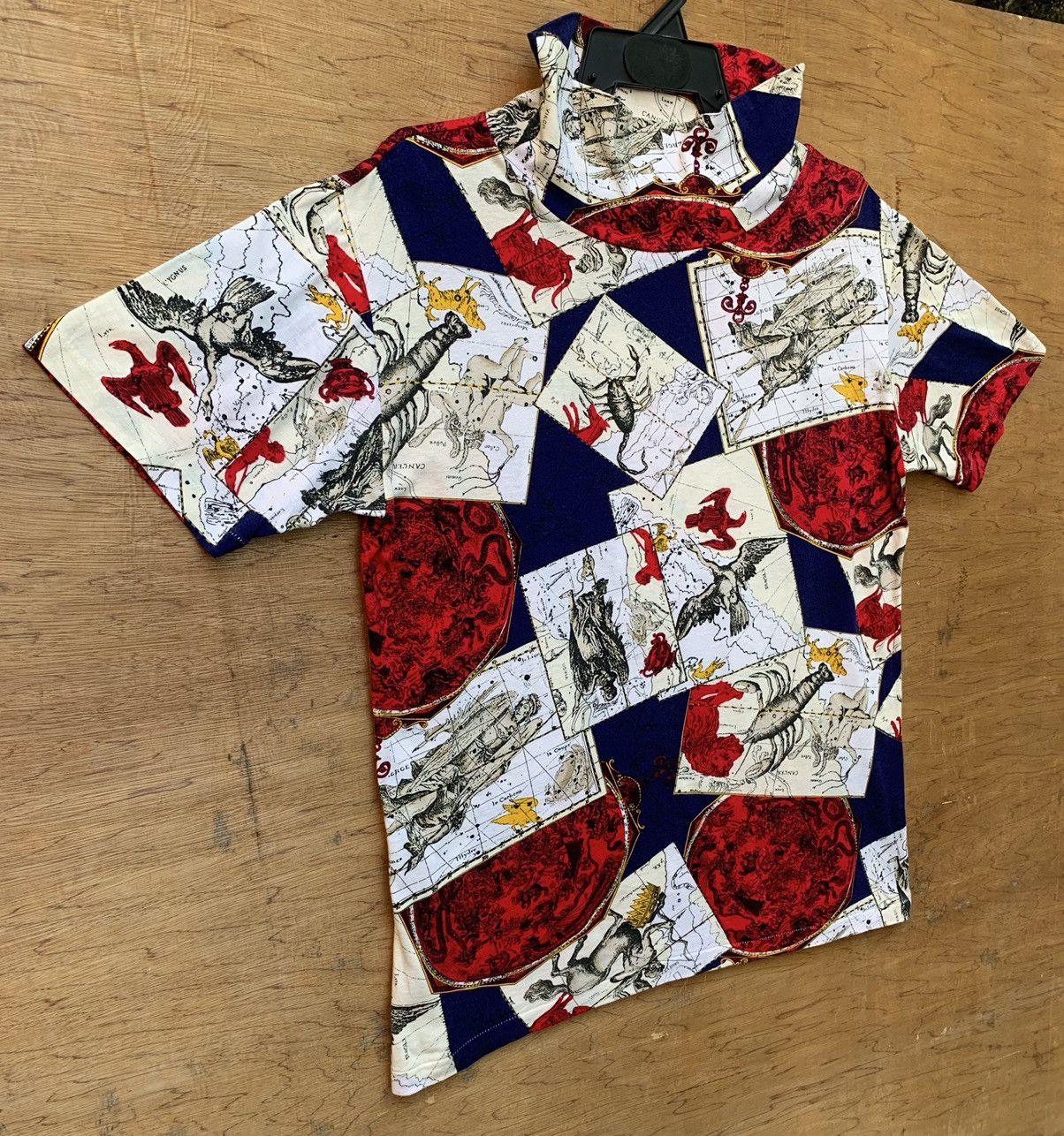 Art Comes First La Salmarie D’or Turtle Neck Zodiac Multicolor Unisex Shirt Size US M / EU 48-50 / 2 - 3 Thumbnail