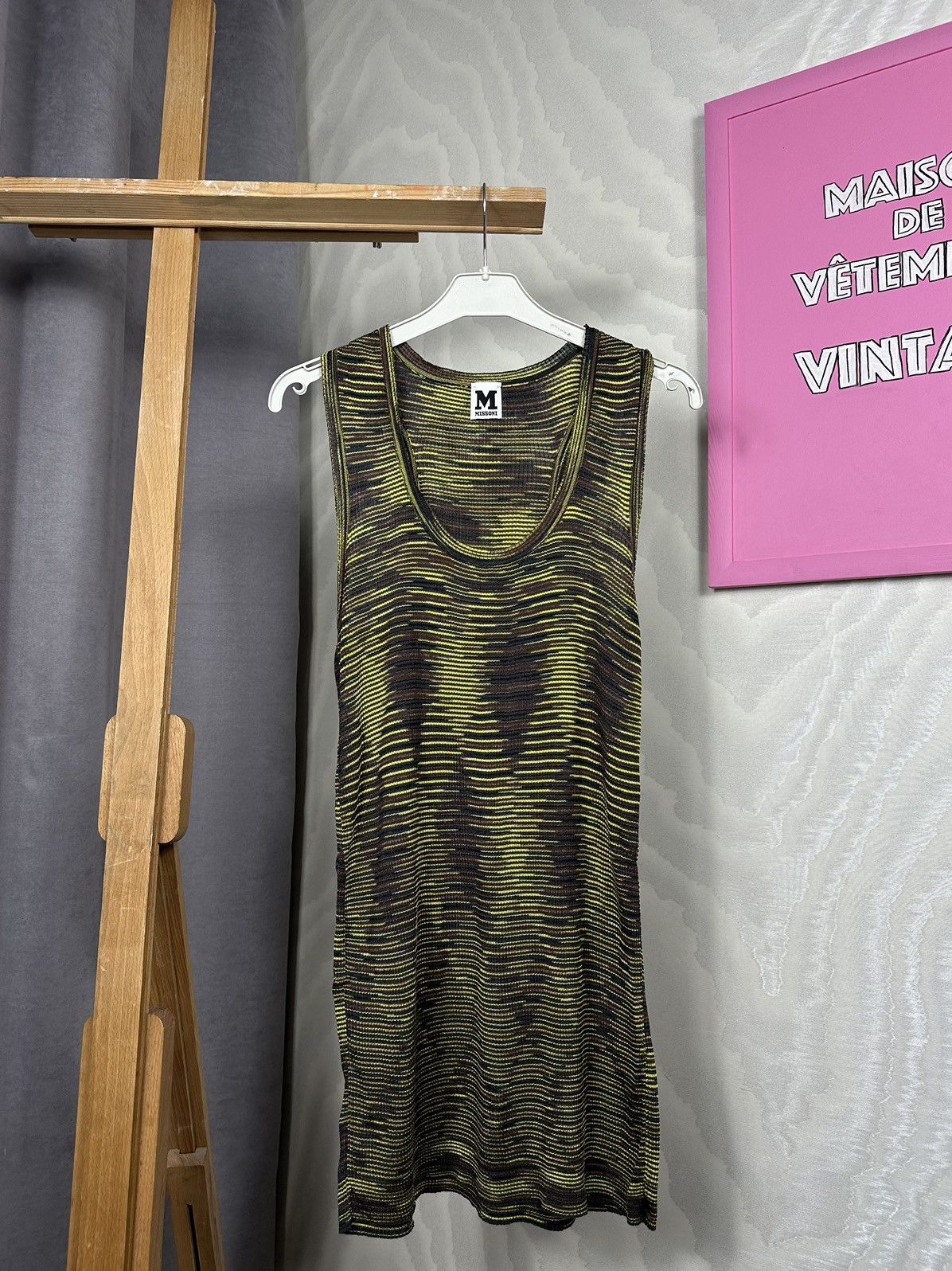Other Missoni Tank Top Wavy Striped Size L / US 10 / IT 46 - 3 Thumbnail