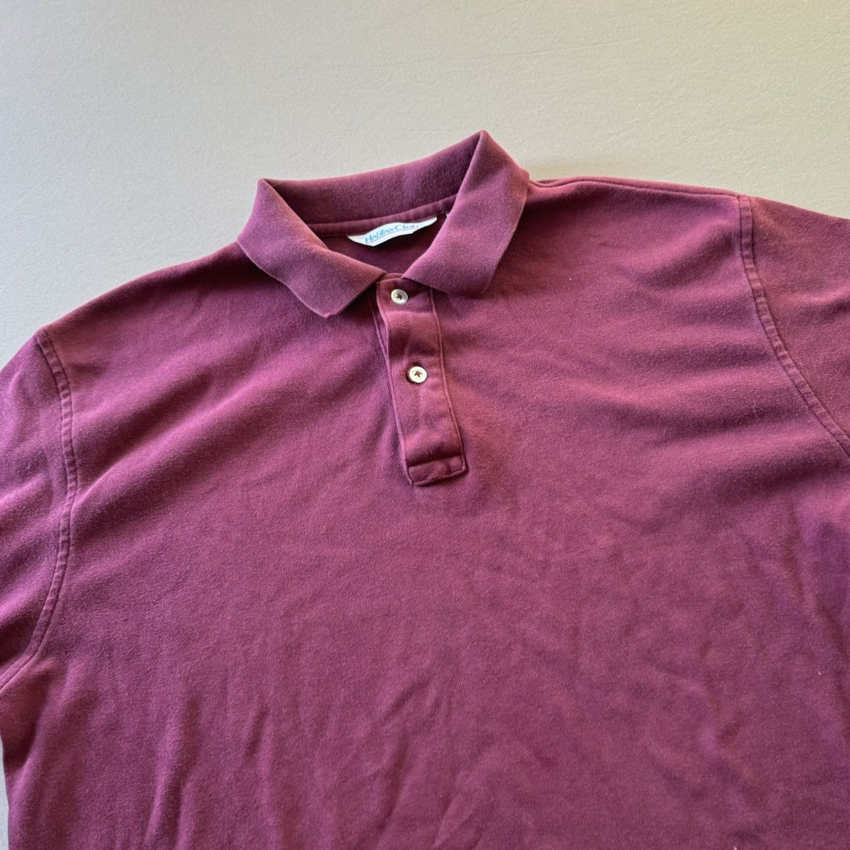 Vintage Vintage Halifax Club Piqué Polo Shirt Size US L / EU 52-54 / 3 - 3 Thumbnail