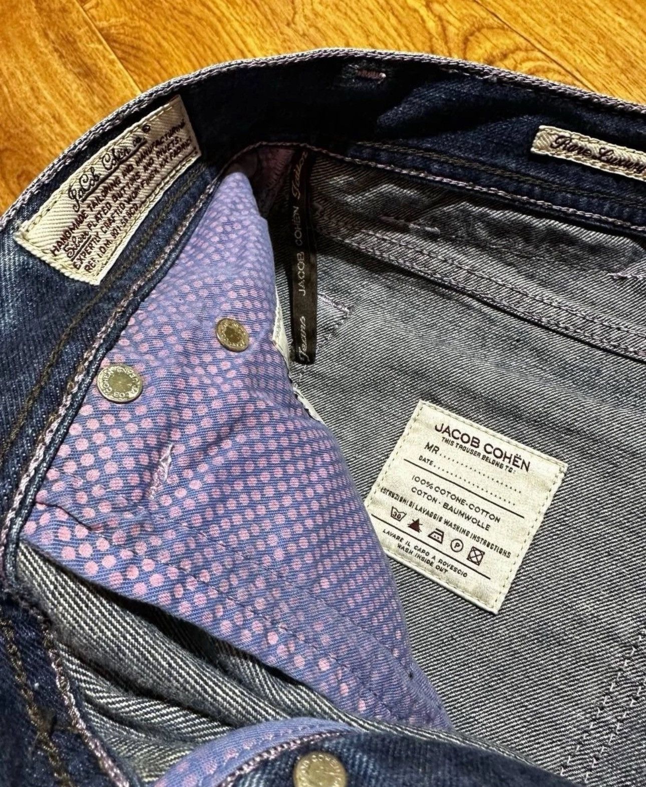 Jacob Cohen Jacob Cohen Designer Jeans Tailored Handmade Made in Italy Size US 37 - 7 Thumbnail