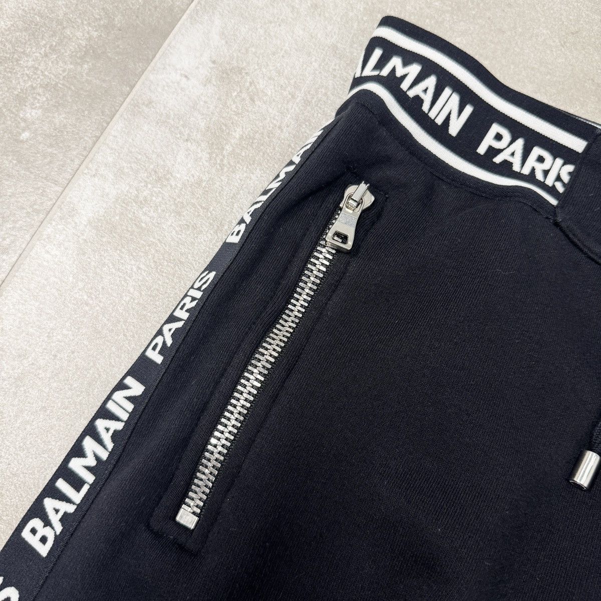 Balmain Balmain Tape Joggers In Black RRP £430 Size US 30 / EU 46 - 3 Thumbnail
