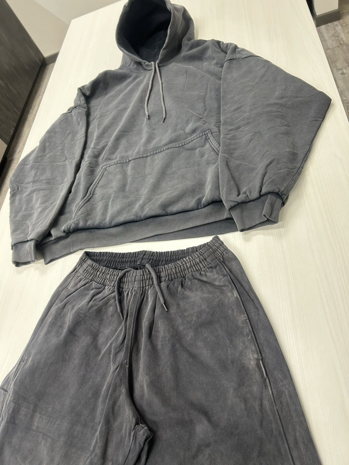 Balenciaga × Kanye West × Yeezy YZY x GAP Poetic Black Hoodie & Cargos Size US M / EU 48-50 / 2 - 3 Thumbnail