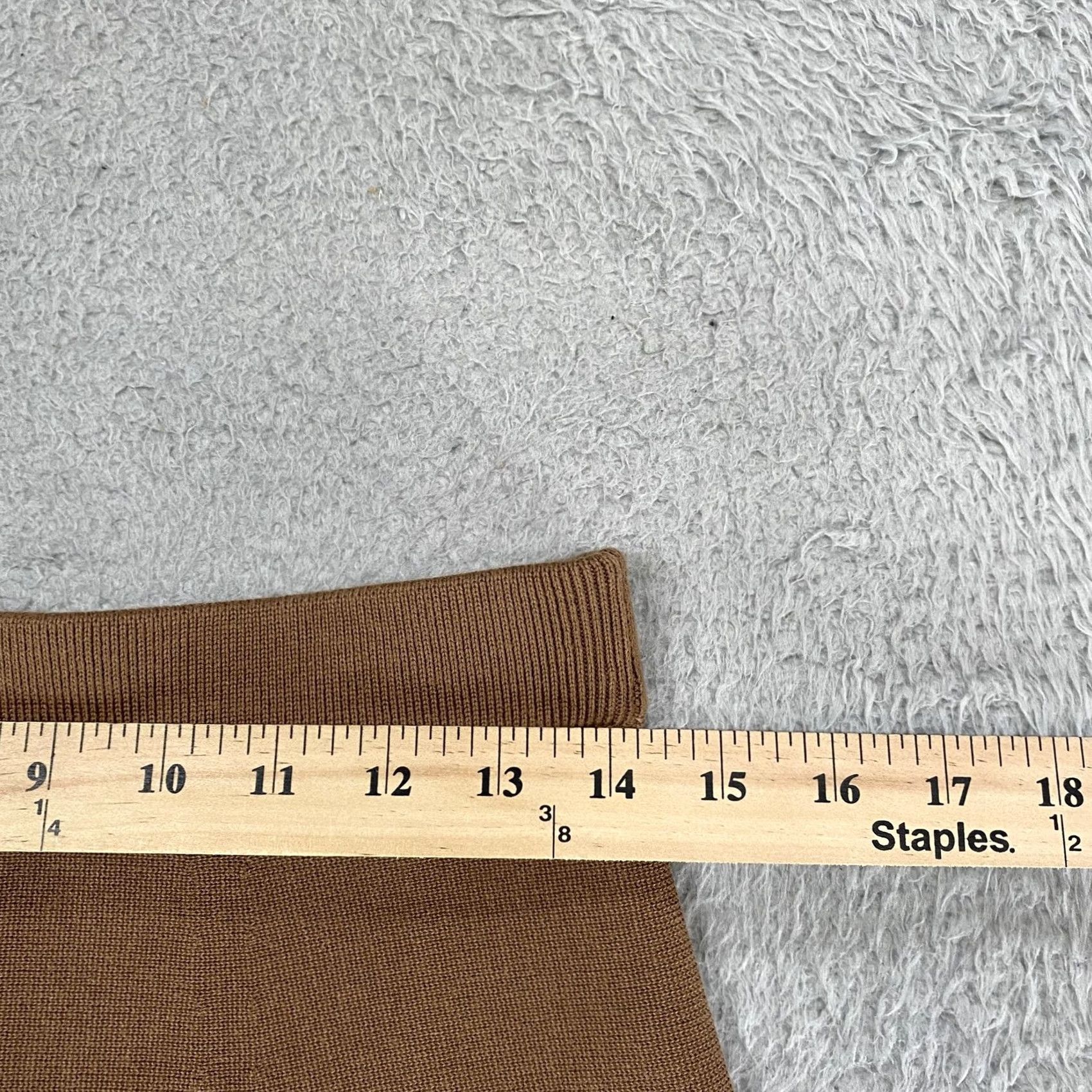 Uniqlo Uniqlo Knit Skirt M Brown A-Line Long Midi Minimalist Capsule Neutral Womens Size 32" / US 10 / IT 46 - 5 Thumbnail
