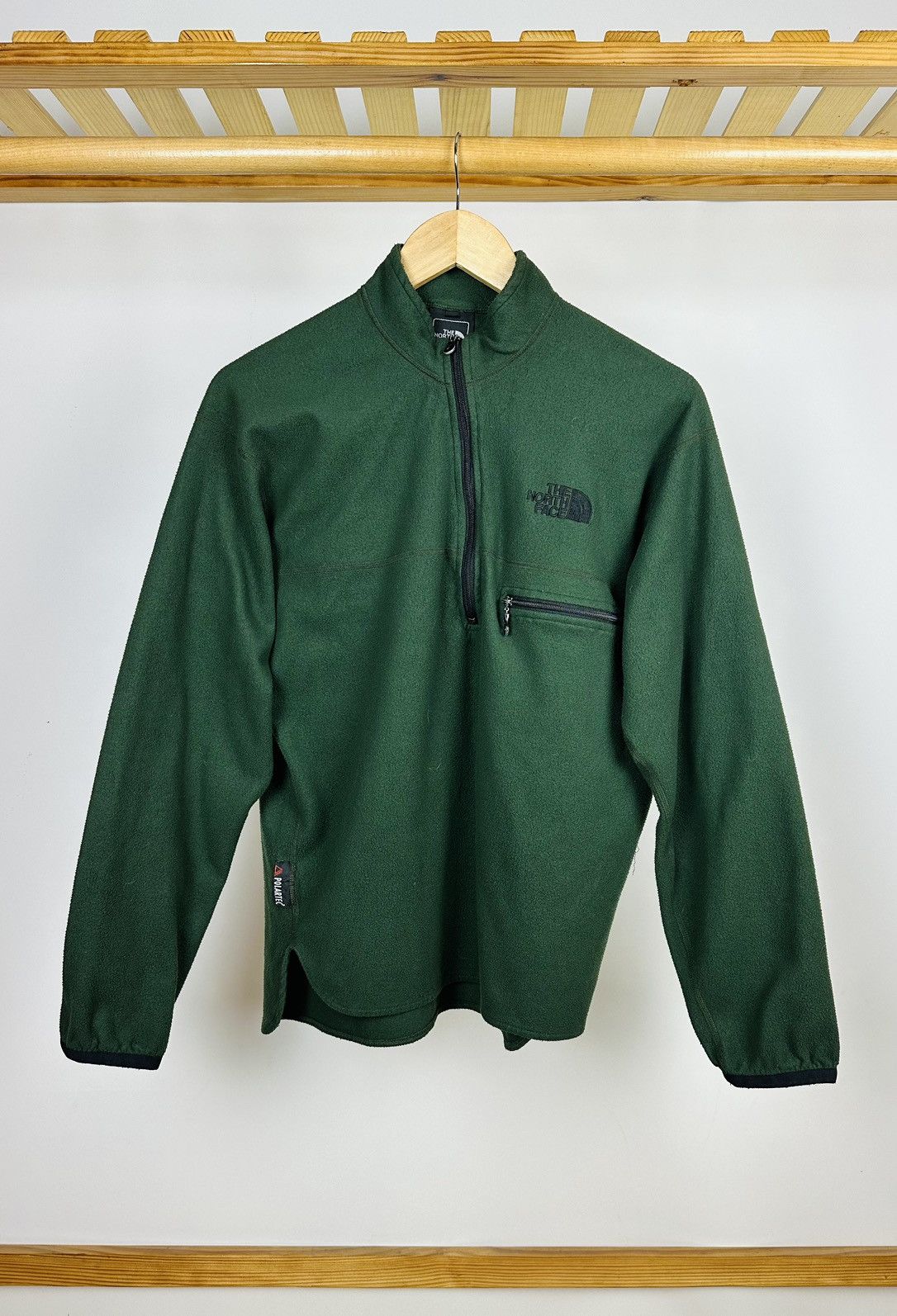 The North Face × Vintage 90’s The North Face Expedition Shirt Fleece Jacket Size US M / EU 48-50 / 2 - 1 Thumbnail