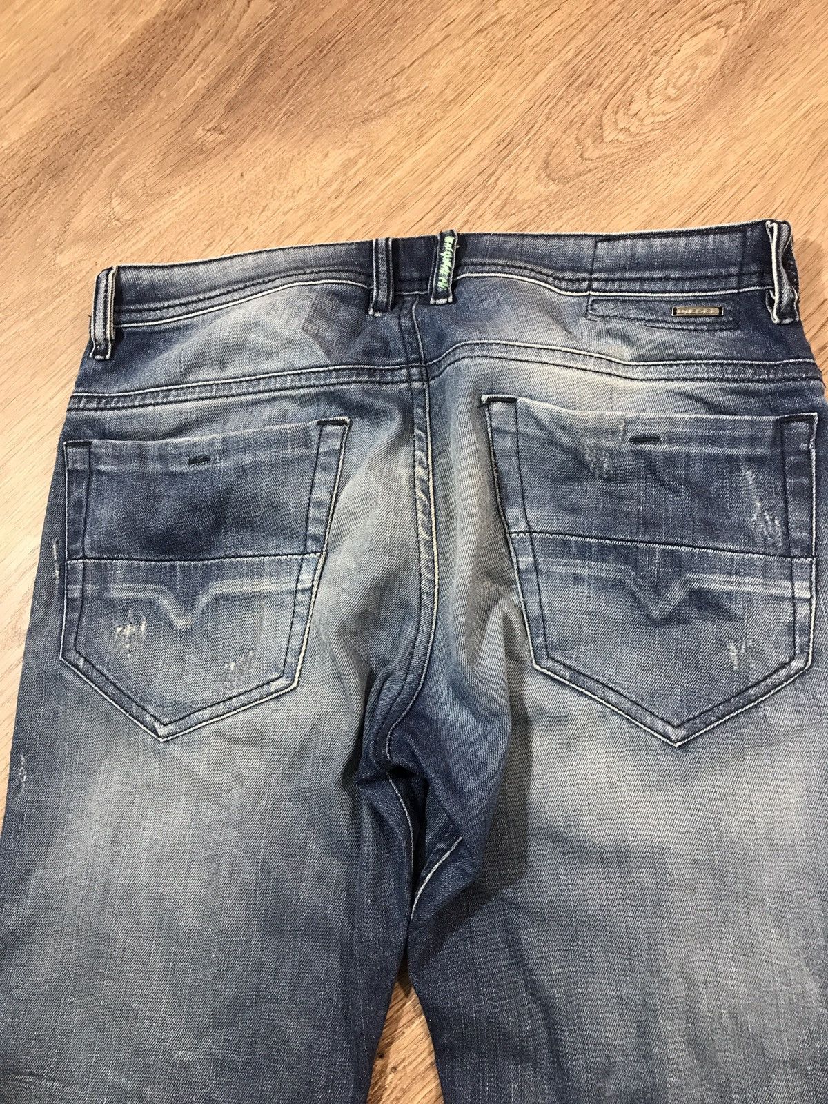 Diesel Vintage Diesel Thommer Distressed denim pants jeans size 32 Size US 32 / EU 48 - 12 Thumbnail