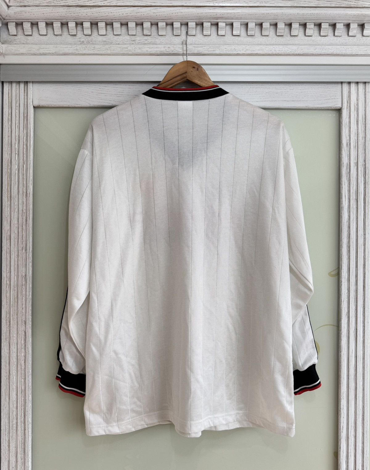 Adidas Very Rare Manchester United 1982-1984 Away Soccer Jersey Kit Size US L / EU 52-54 / 3 - 2 Thumbnail