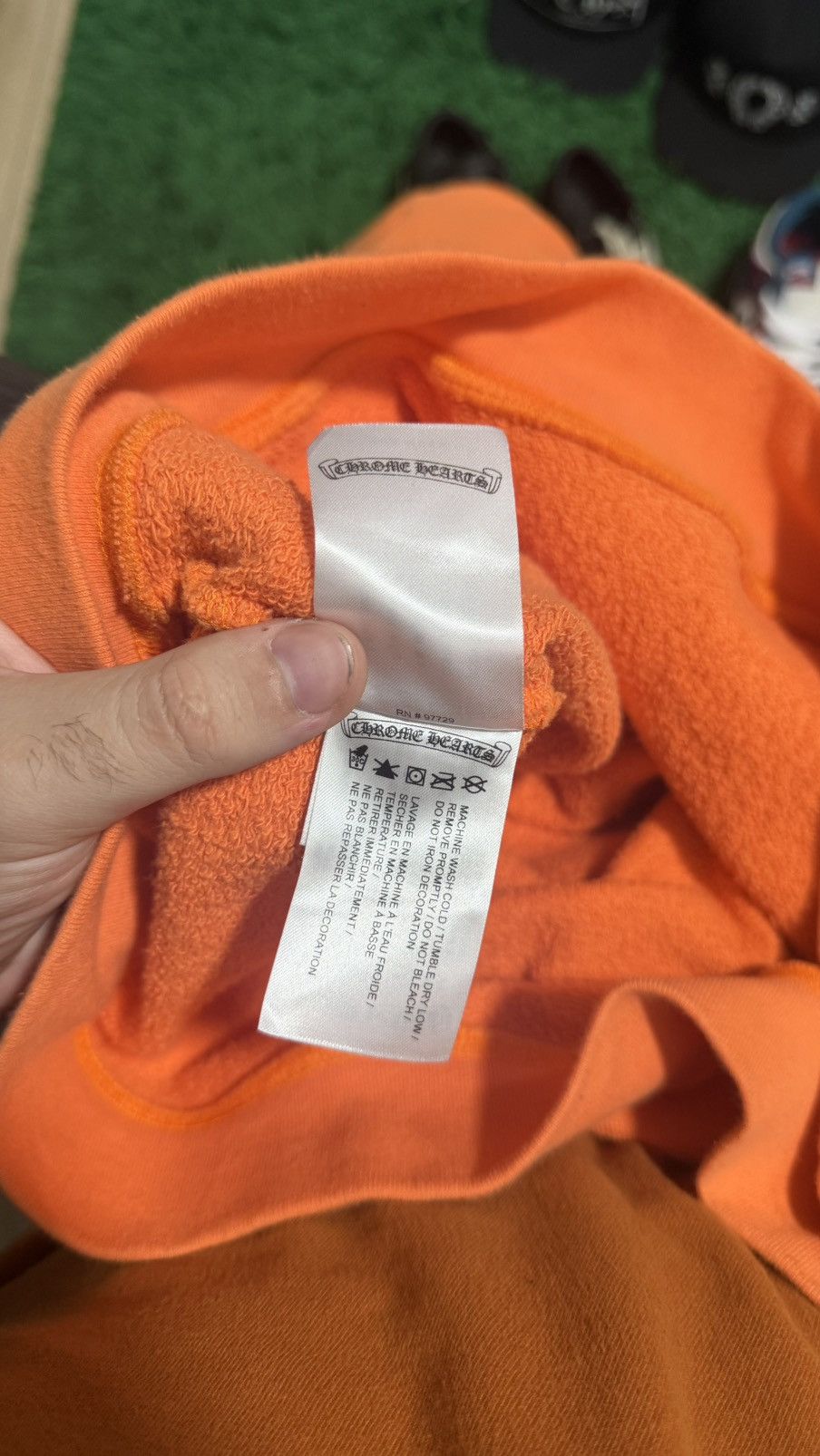 Chrome Hearts Chrome hearts matty boy orange link hoodie Size US L / EU 52-54 / 3 - 11 Thumbnail