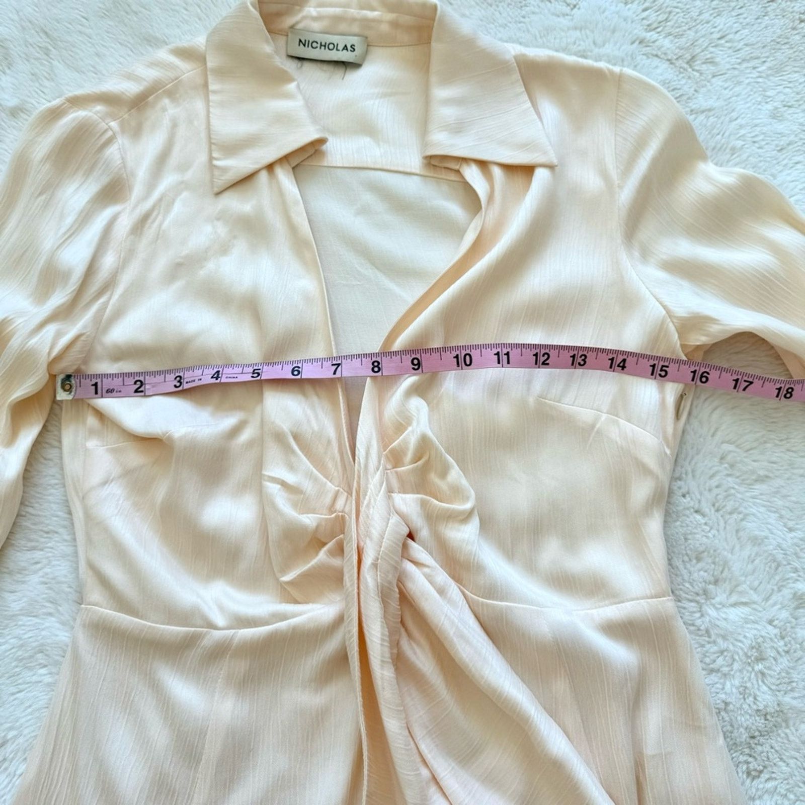 NICHOLAS NWT! NICHOLAS women dress size 8 US or L Authentic 623$ Size M / US 6-8 / IT 42-44 - 7 Thumbnail
