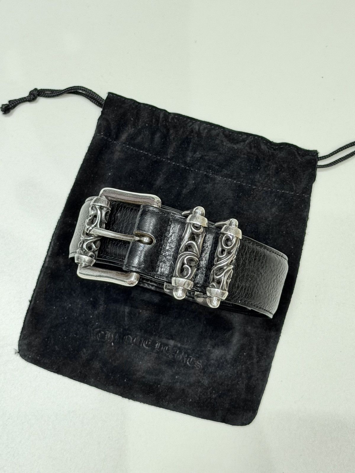 Chrome Hearts Chrome Hearts Roller Belt Size 36 - 2 Thumbnail