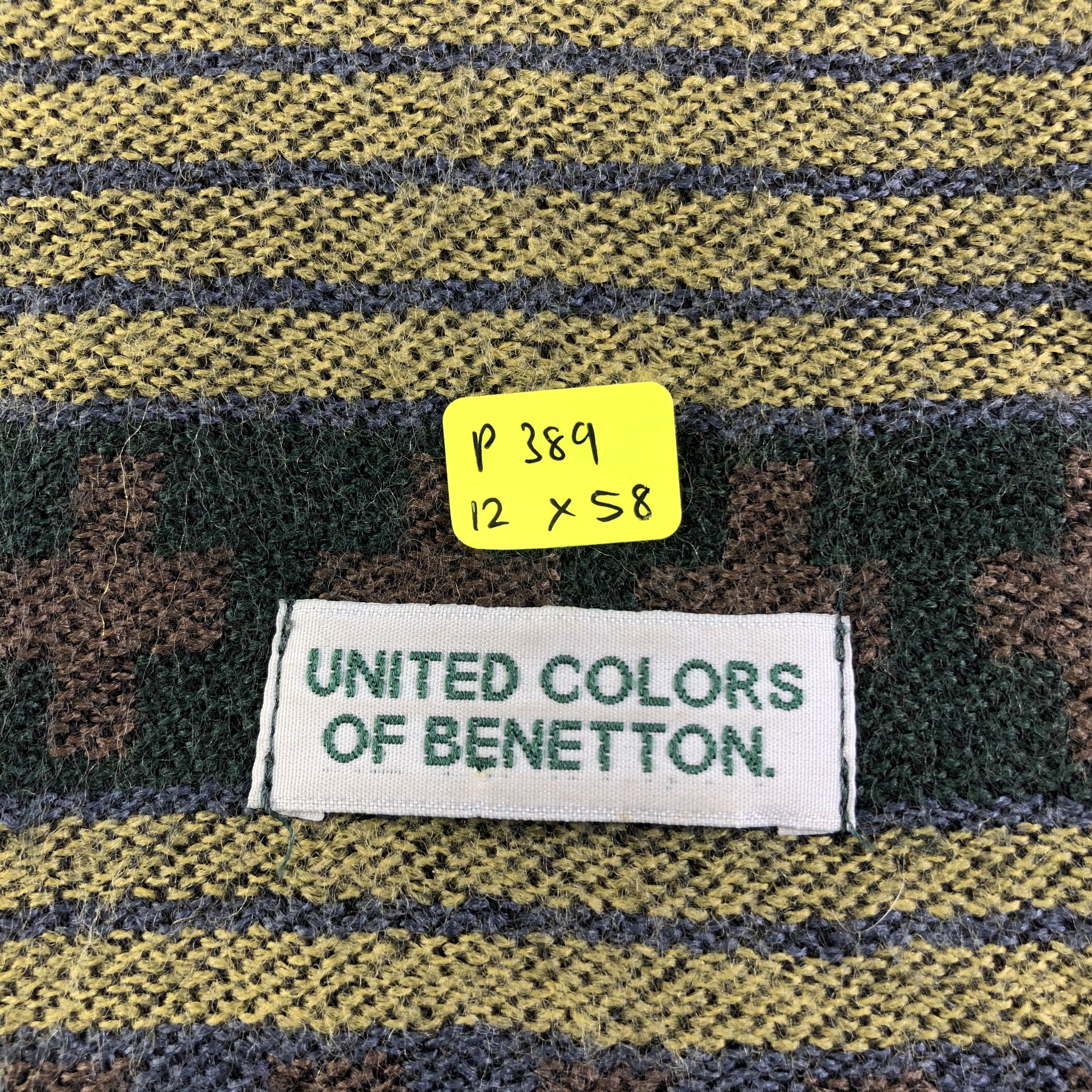 United Colors Of Benetton United Colors Of Benetton Scarf / Muffler / Neckwear Size ONE SIZE - 7 Thumbnail