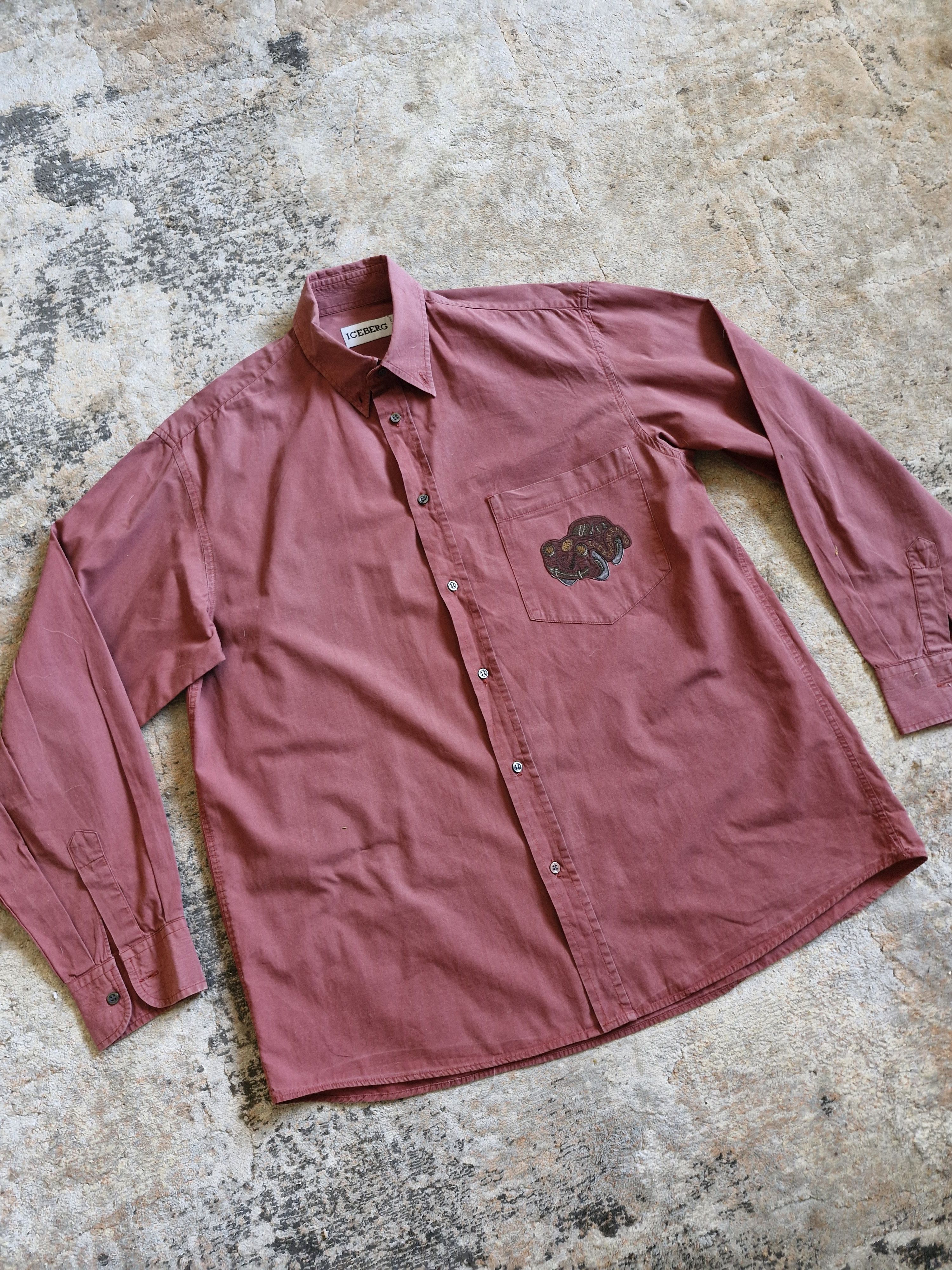 Iceberg Iceberg vintage shirt 80/90 Size US M / EU 48-50 / 2 - 2 Thumbnail