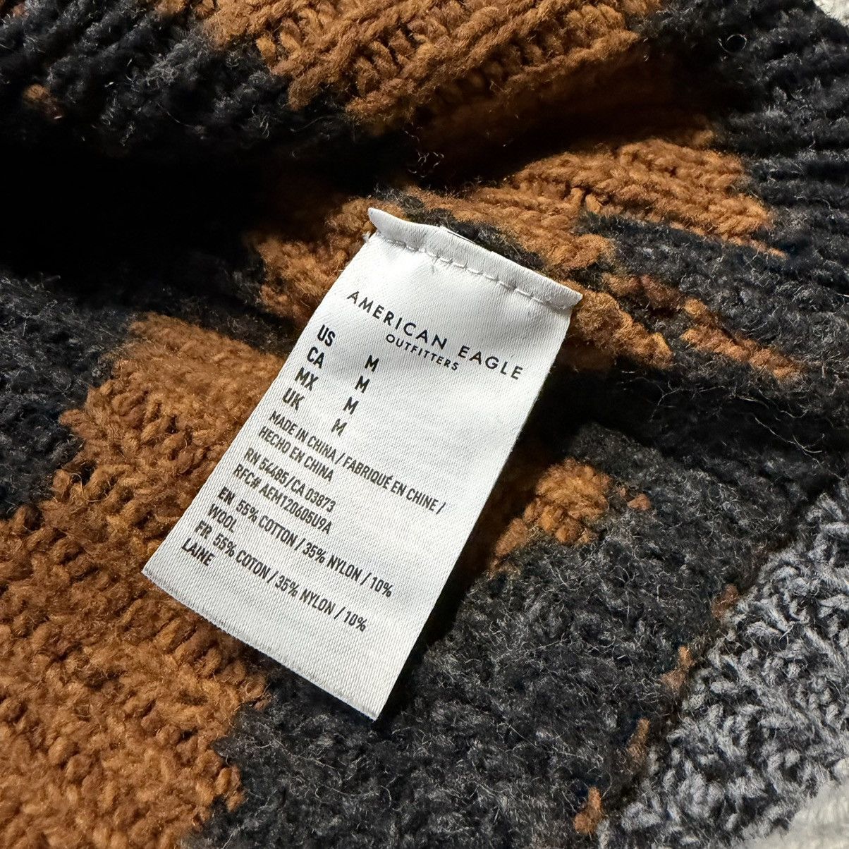 American Eagle Outfitters Vintage American Eagle Sweater Cardigan Zip Western Cowichan Size US M / EU 48-50 / 2 - 9 Thumbnail