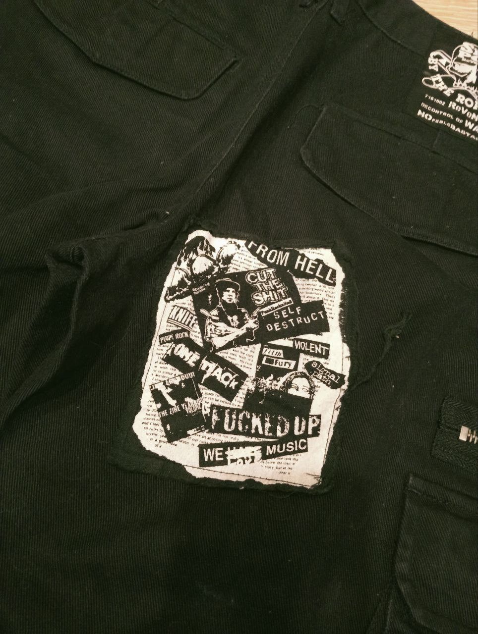 Seditionaries SEX POT REVENGE JAPAN BY THE ROADSIDE PUNK PANTS Size US 30 / EU 46 - 12 Thumbnail
