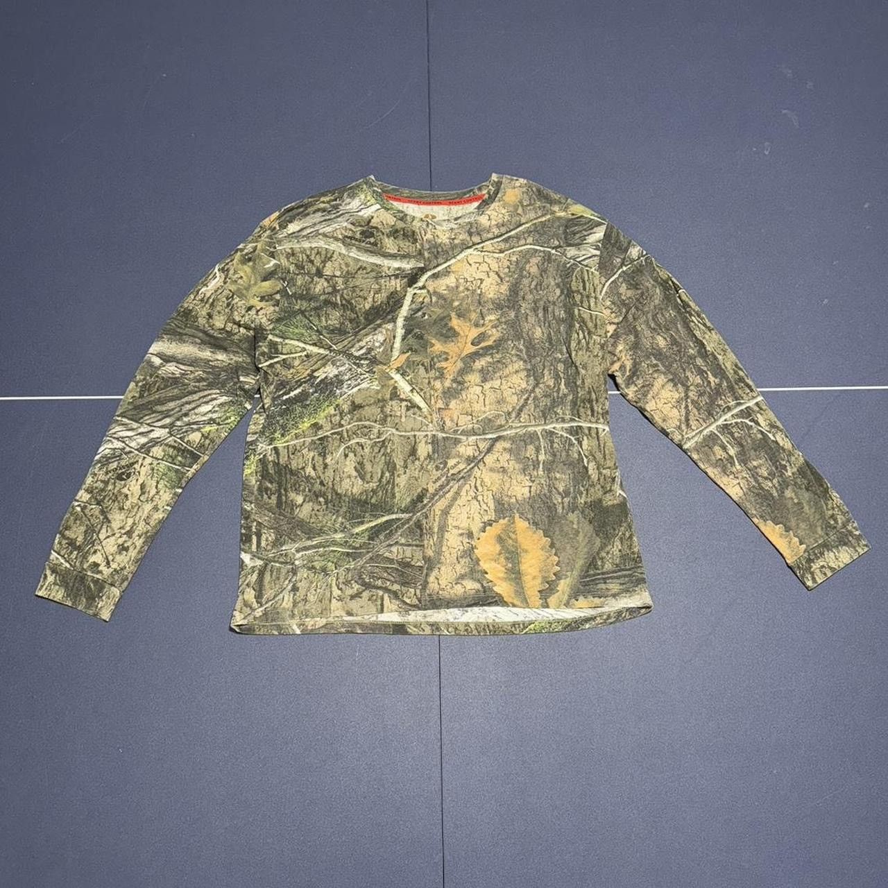 Mossy Oaks × Vintage Vintage Mossy Oak Camo Long Sleeve Size US XL / EU 56 / 4 - 1 Thumbnail