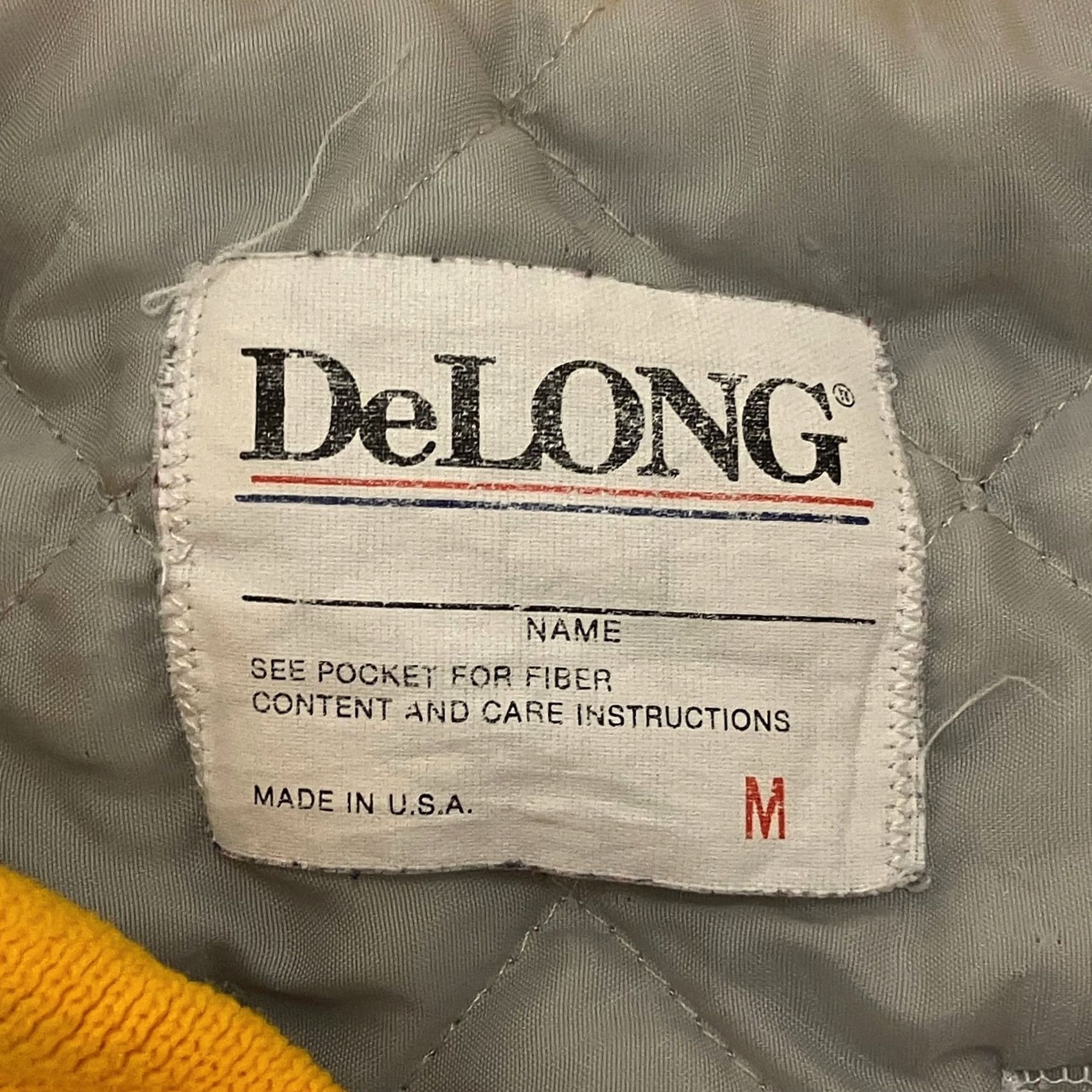 Vintage VINTAGE DeLong Jacket Mens Medium Purple Satin Bomber Varsity 90s Made in USA Size US M / EU 48-50 / 2 - 3 Thumbnail