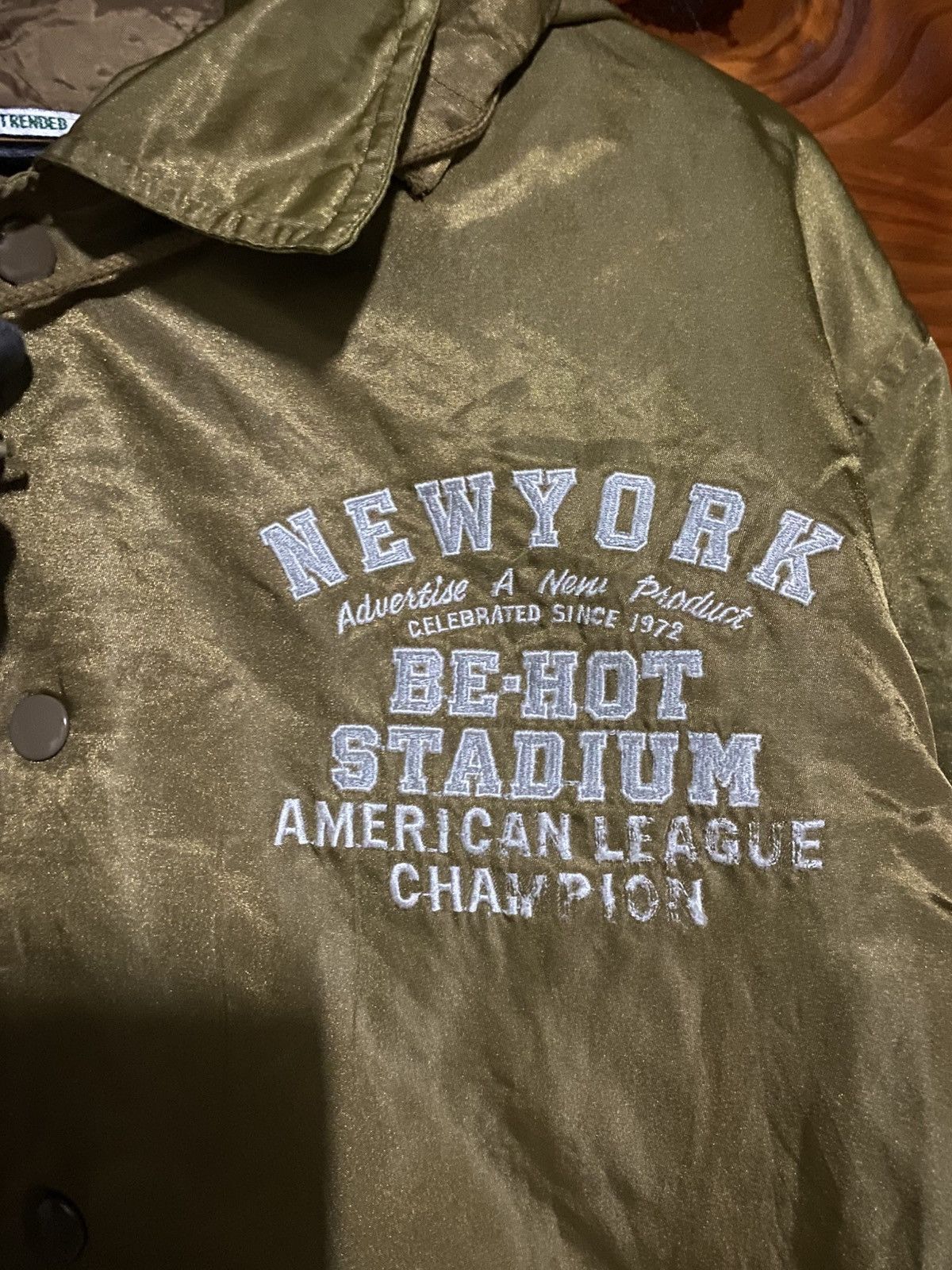 Japanese Brand Vintage OP International “New York Stadium” Coach Jacket Size US M / EU 48-50 / 2 - 6 Thumbnail