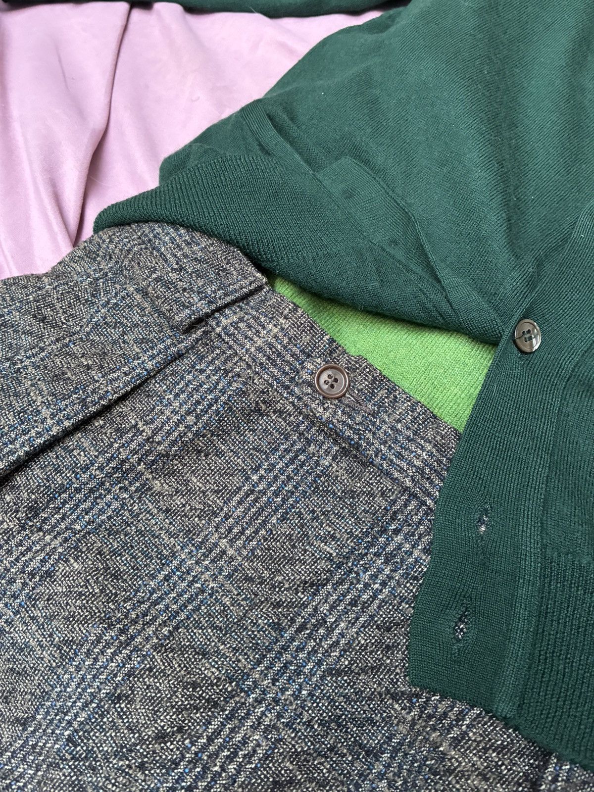 Gran Sasso Gran sasso pure wool dark pine green cardigan Size US S / EU 44-46 / 1 - 10 Thumbnail