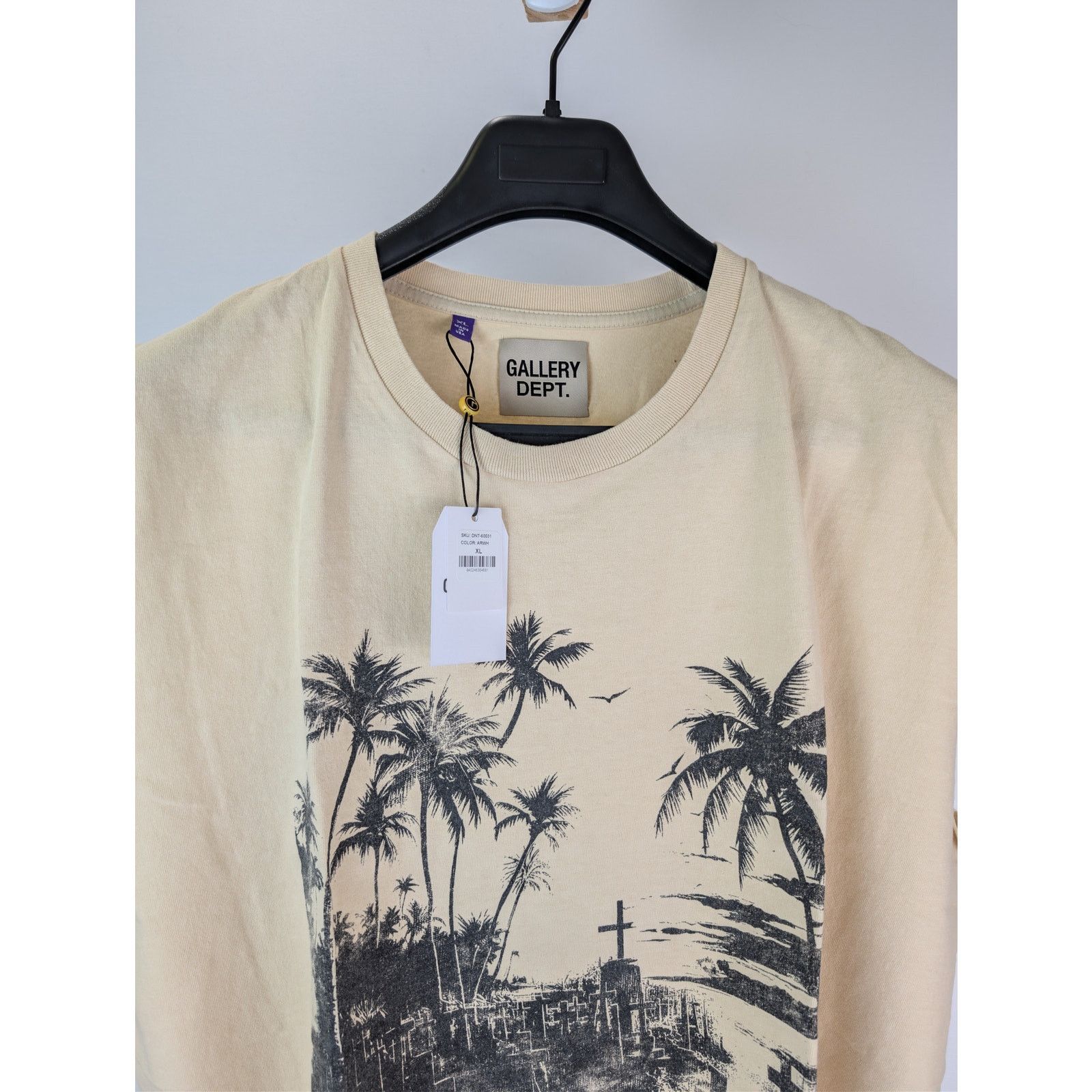 Gallery Dept. o1rshd1 Skeleton Beach Sleeveless T-Shirt in Beige Size US XL / EU 56 / 4 - 7 Thumbnail