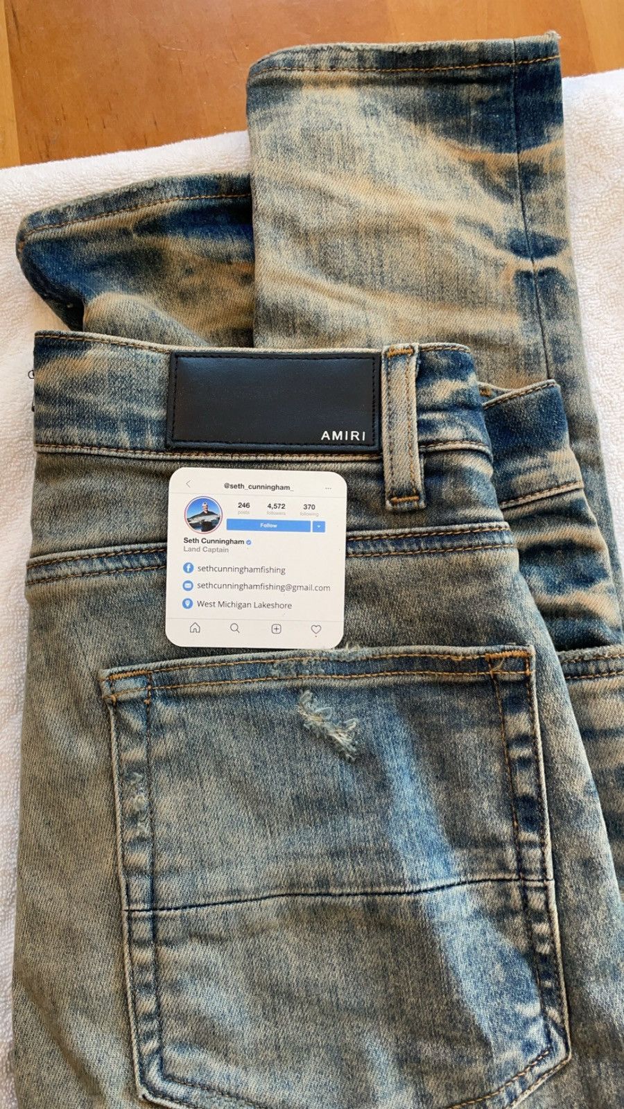 Amiri Mike Amiri Broken Jean Size US 30 / EU 46 - 1 Thumbnail