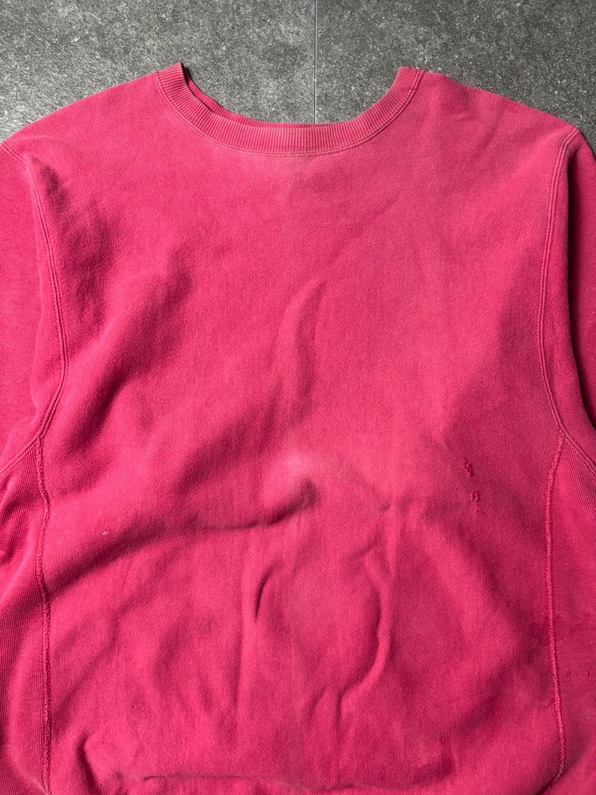 Champion 1990s Champion Reverse Weave Faded Blank Sweatshirt Size US XL / EU 56 / 4 - 3 Thumbnail