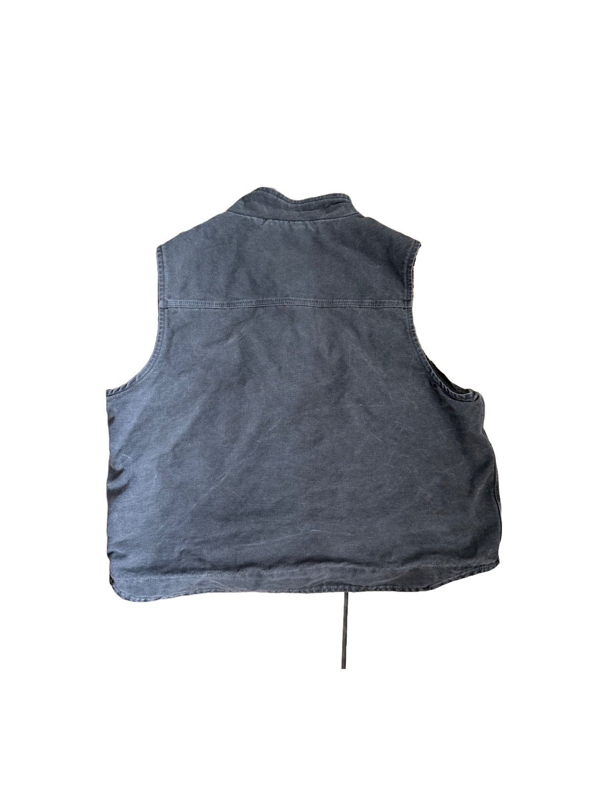 Carhartt Grey Vintage Carhartt Vest Size US XXL / EU 58 / 5 - 2 Thumbnail