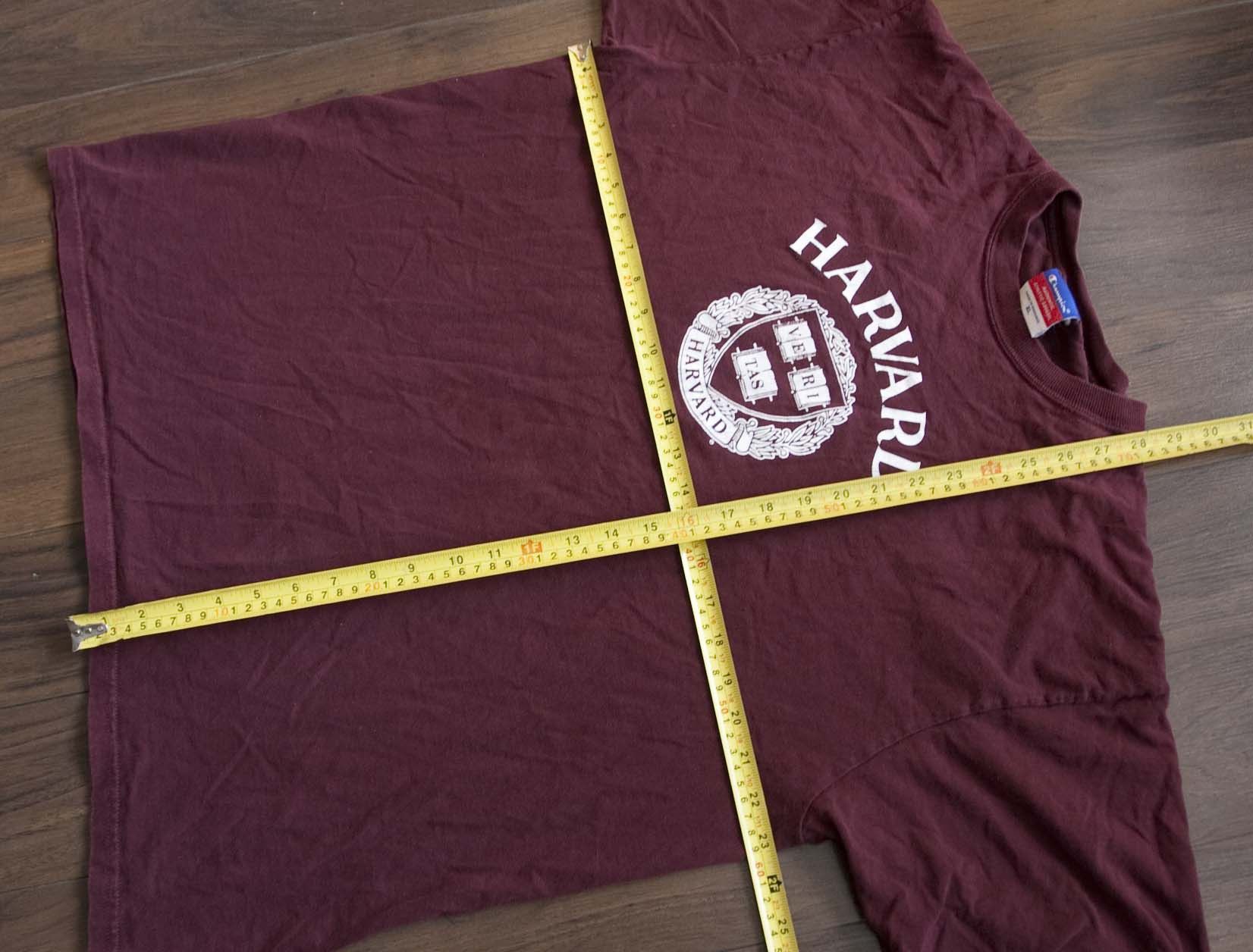 Champion Harvard University T Shirt Size XL Champion Size US XL / EU 56 / 4 - 4 Thumbnail