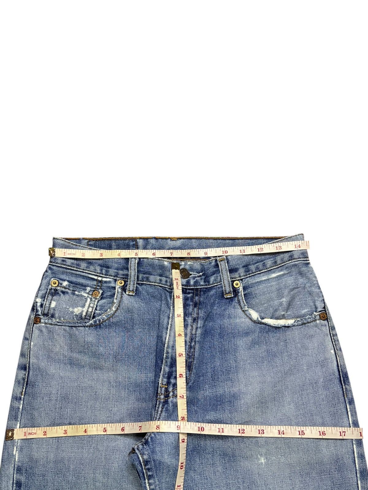 Levi's Vintage 90s Levis 506 Blue Wash Loose Baggy Jeans Size US 29 - 11 Thumbnail