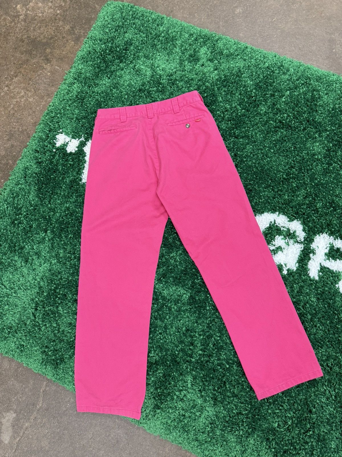 Supreme Supreme Bright Pink Work Pants FW20 Sz. 30 Size US 30 / EU 46 - 6 Thumbnail