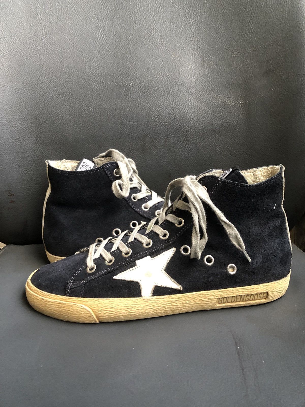 Golden Goose Golden Goose Francy Blue Suede Women’s Sneakers Size 38 Size US 8 / IT 38 - 7 Thumbnail
