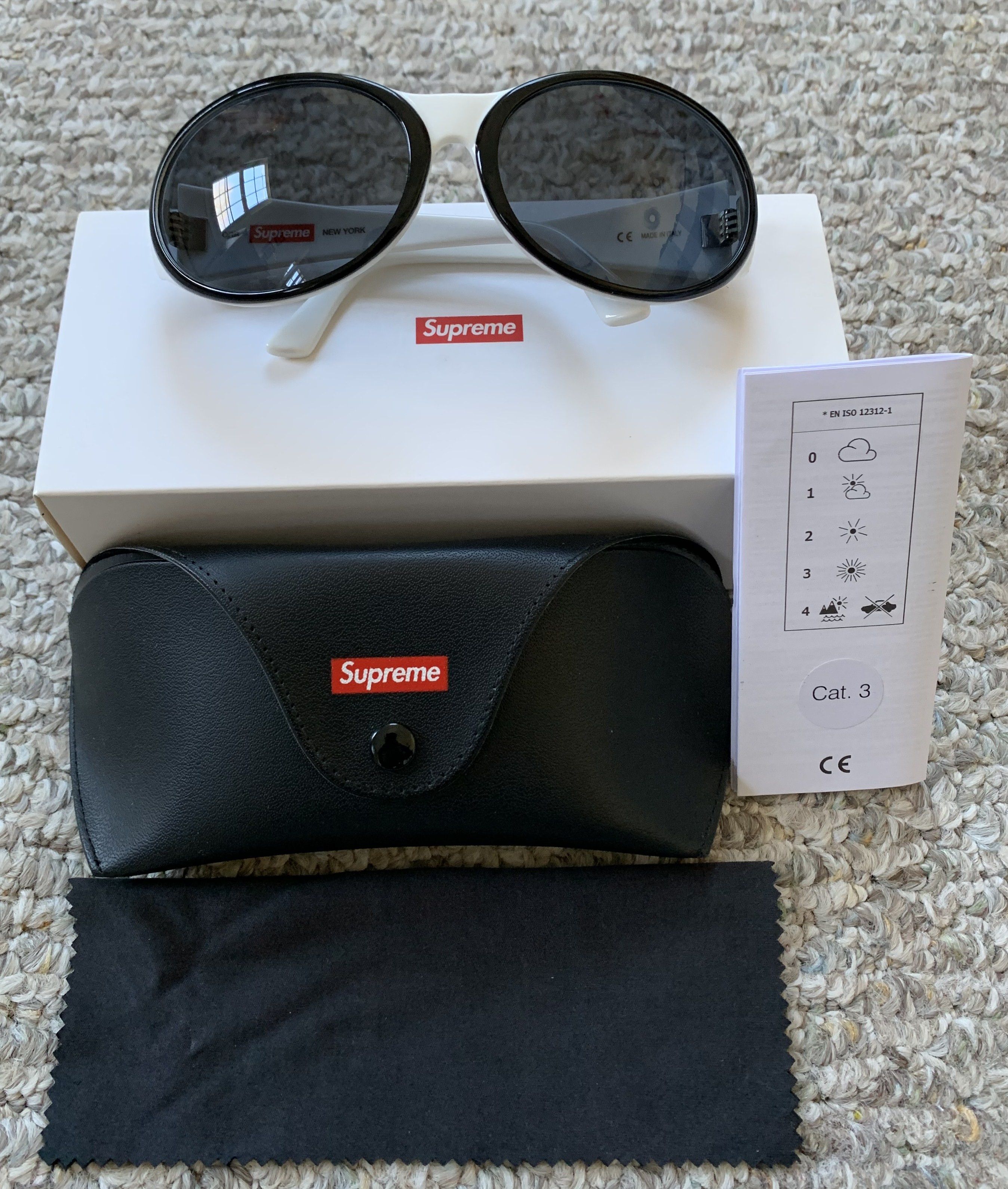 Supreme S/S 2019 Supreme Orb Sunglasses w/case Size ONE SIZE - 7 Thumbnail