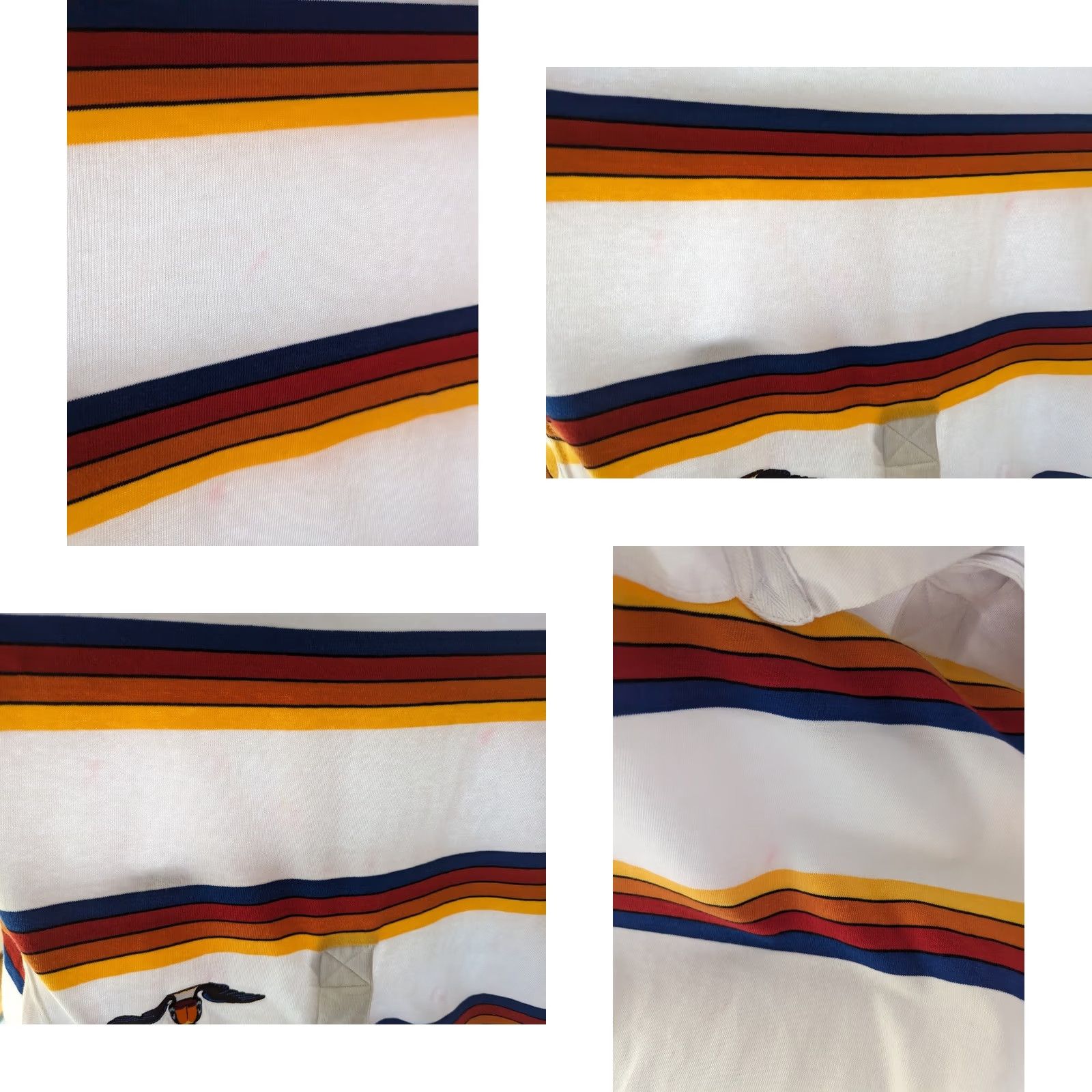 Vintage Guinness Stripe Polo Shirt Mens L Size US L / EU 52-54 / 3 - 9 Thumbnail