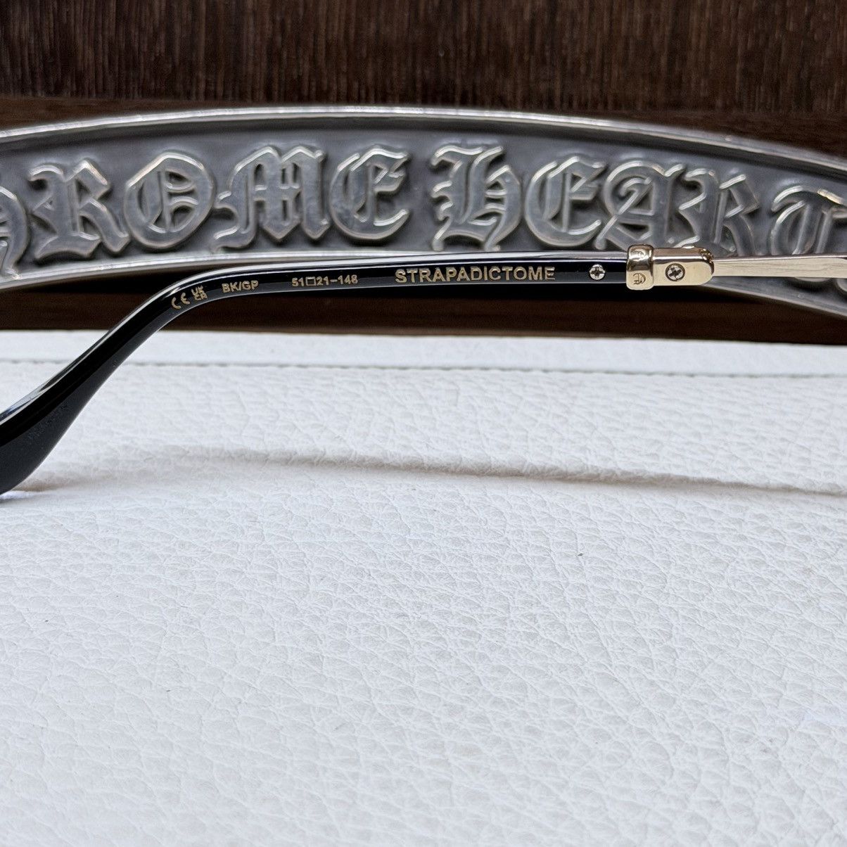 Chrome Hearts Chrome Hearts Strapadictome Glasses Size ONE SIZE - 6 Thumbnail
